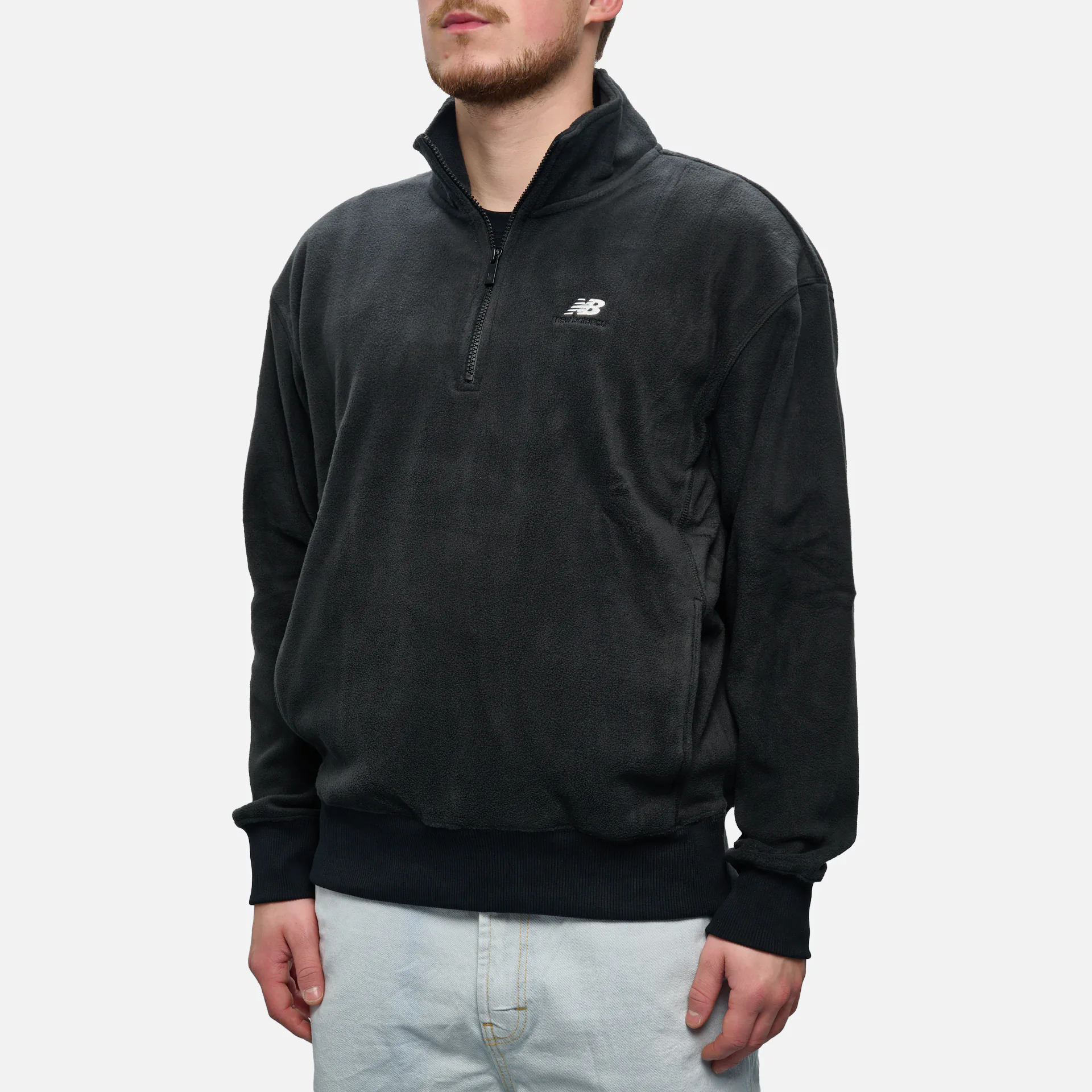 New Balance Athletics Polar Fleece 1/4 Zip Black