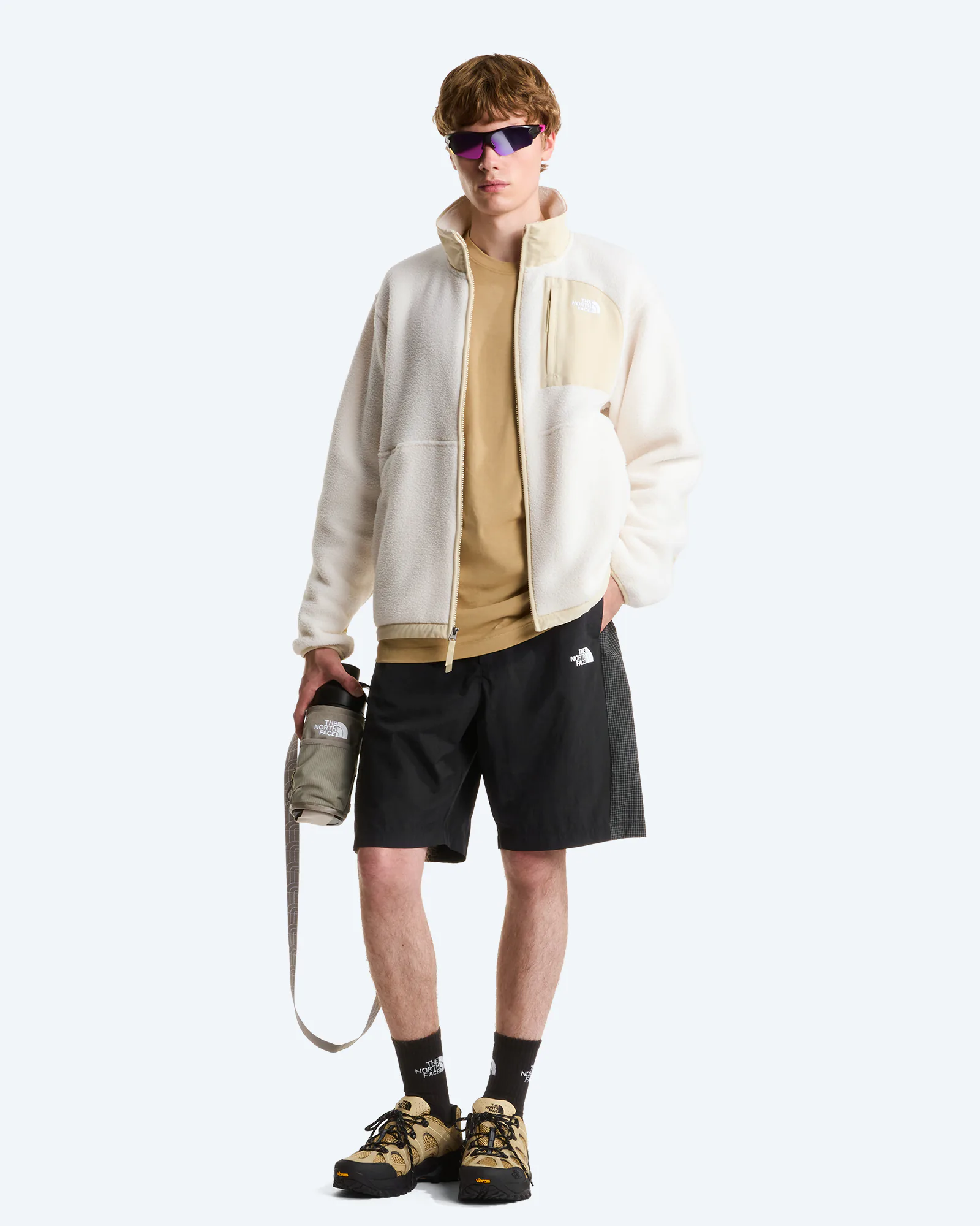 M Yumiori Off Peak Full Zip Jacket White Dune/Desert Stone