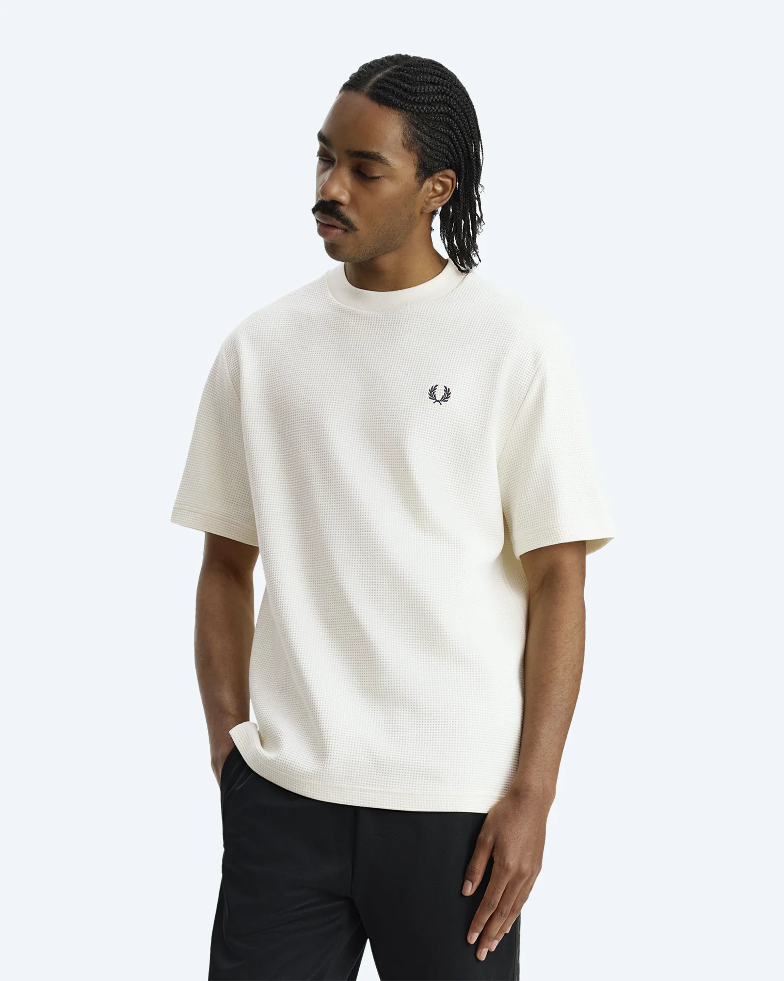 Waffle T-Shirt Ecru