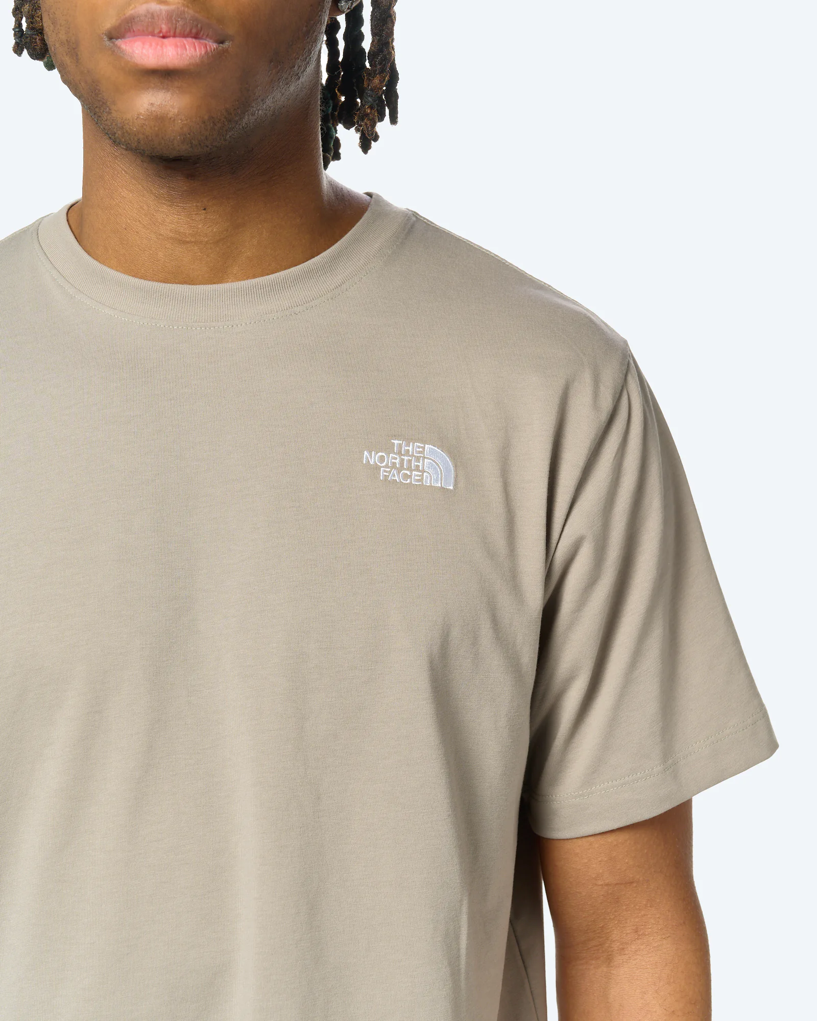 The North Face M Evolution Simple Dome Regular T-Shirt Stone Slab