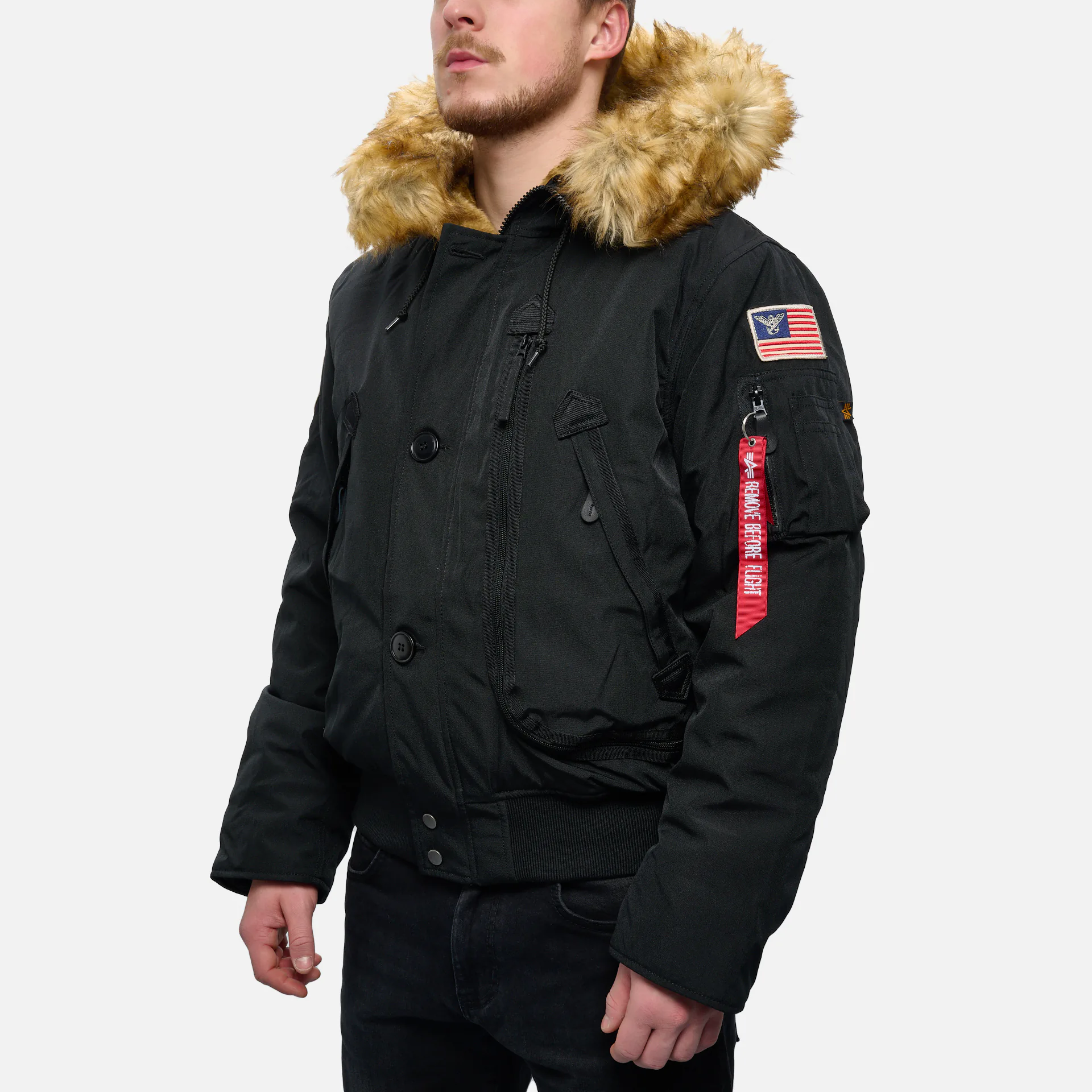 Alpha Industries Polar Jacket SV Black - Main Image
