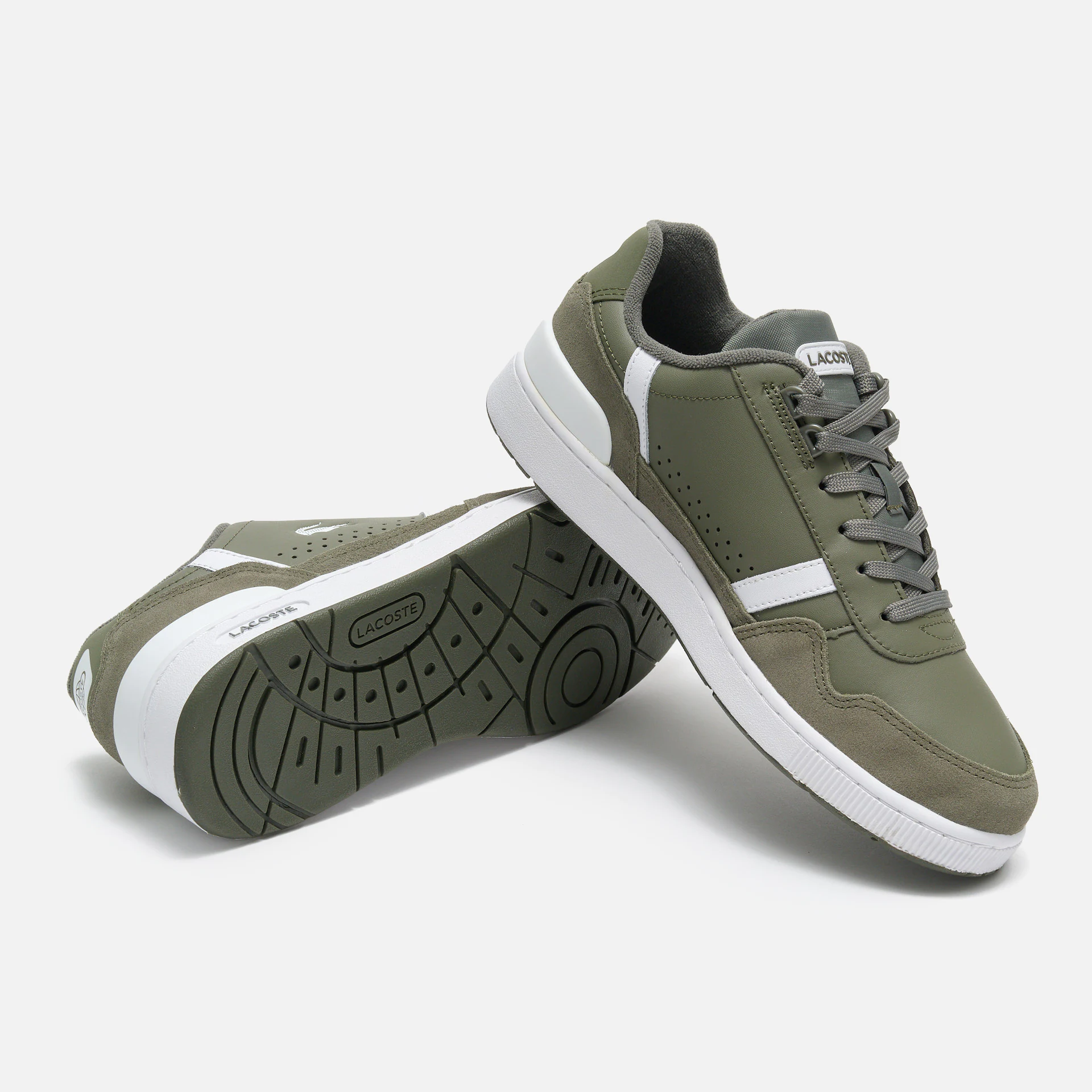 Lacoste T-Clip 223 6 SMA Sneaker Khaki/White