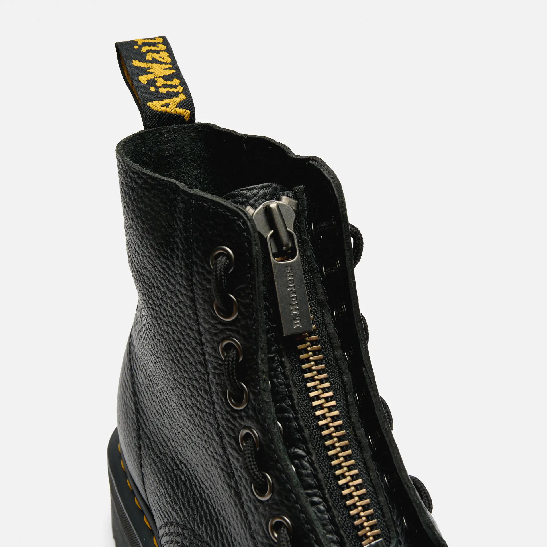 Dr. Martens Sinclair Milled Nappa Plateau Boots Black
