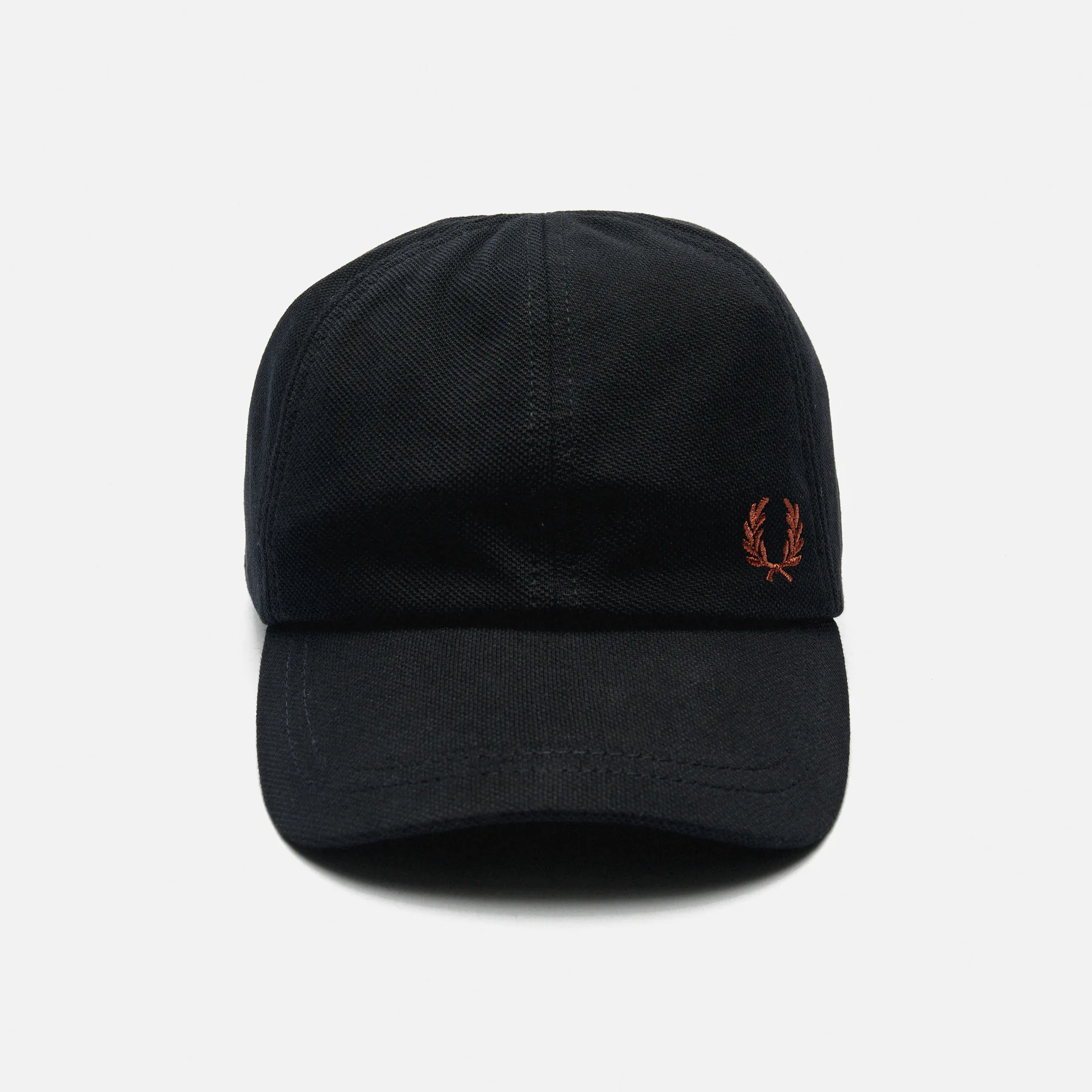 Fred Perry Pique Classic Cap Whisky Brown