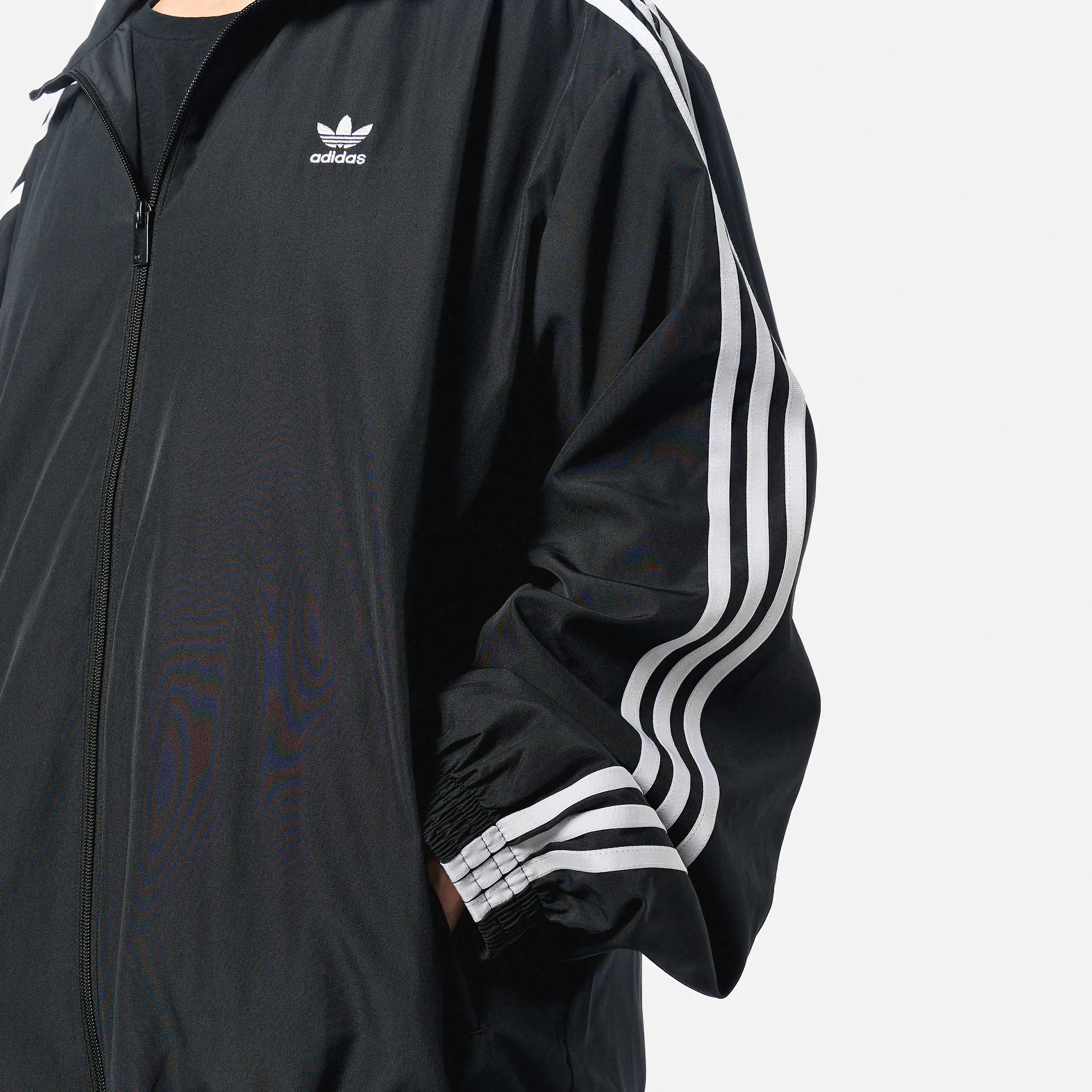 adidas Originals Oversized Track Top Black