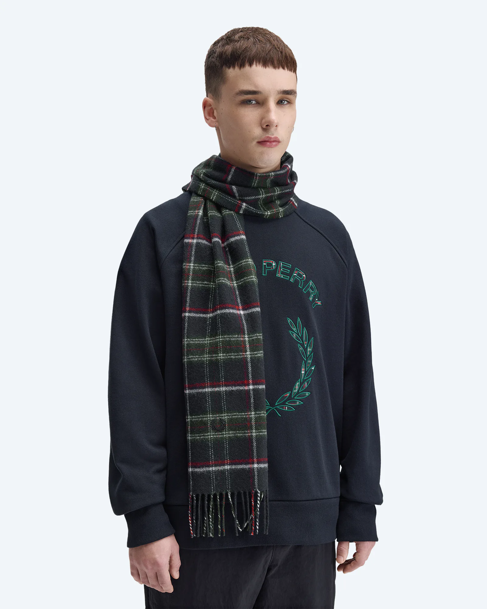 Lambswool Scarf Tartan
