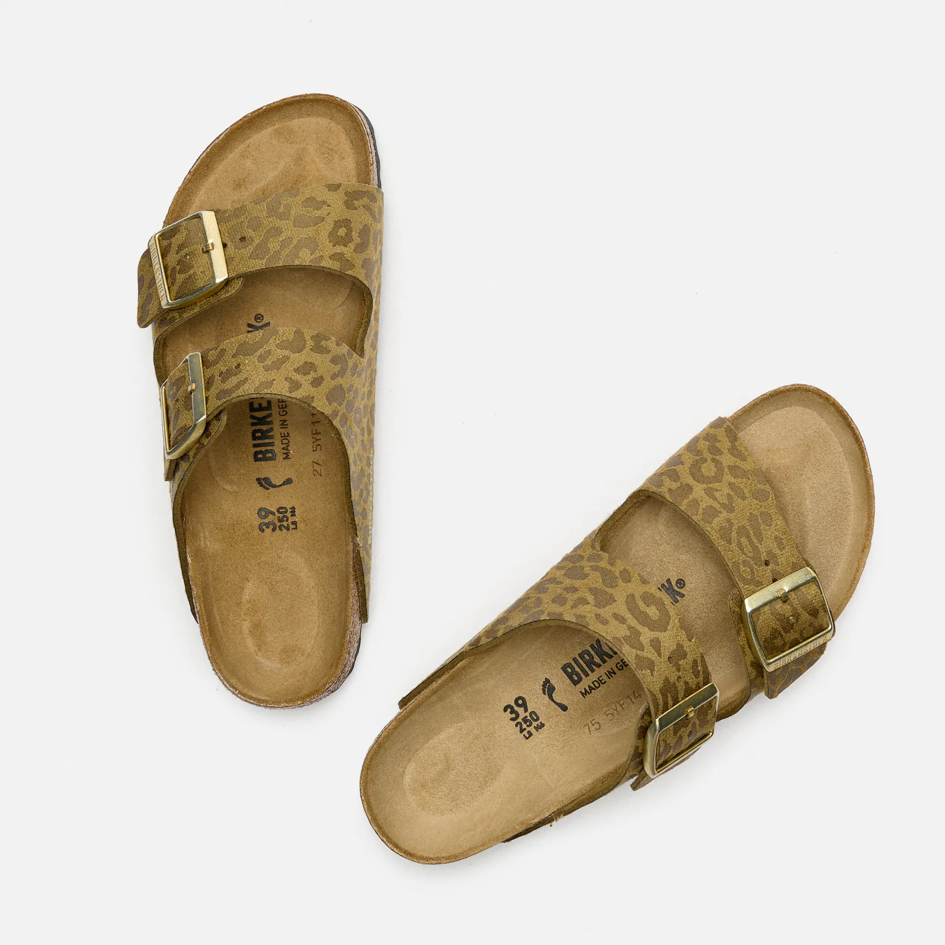 Birkenstock Arizona BS Synthetik (Narrow Fit) Sandals Leo Khaki