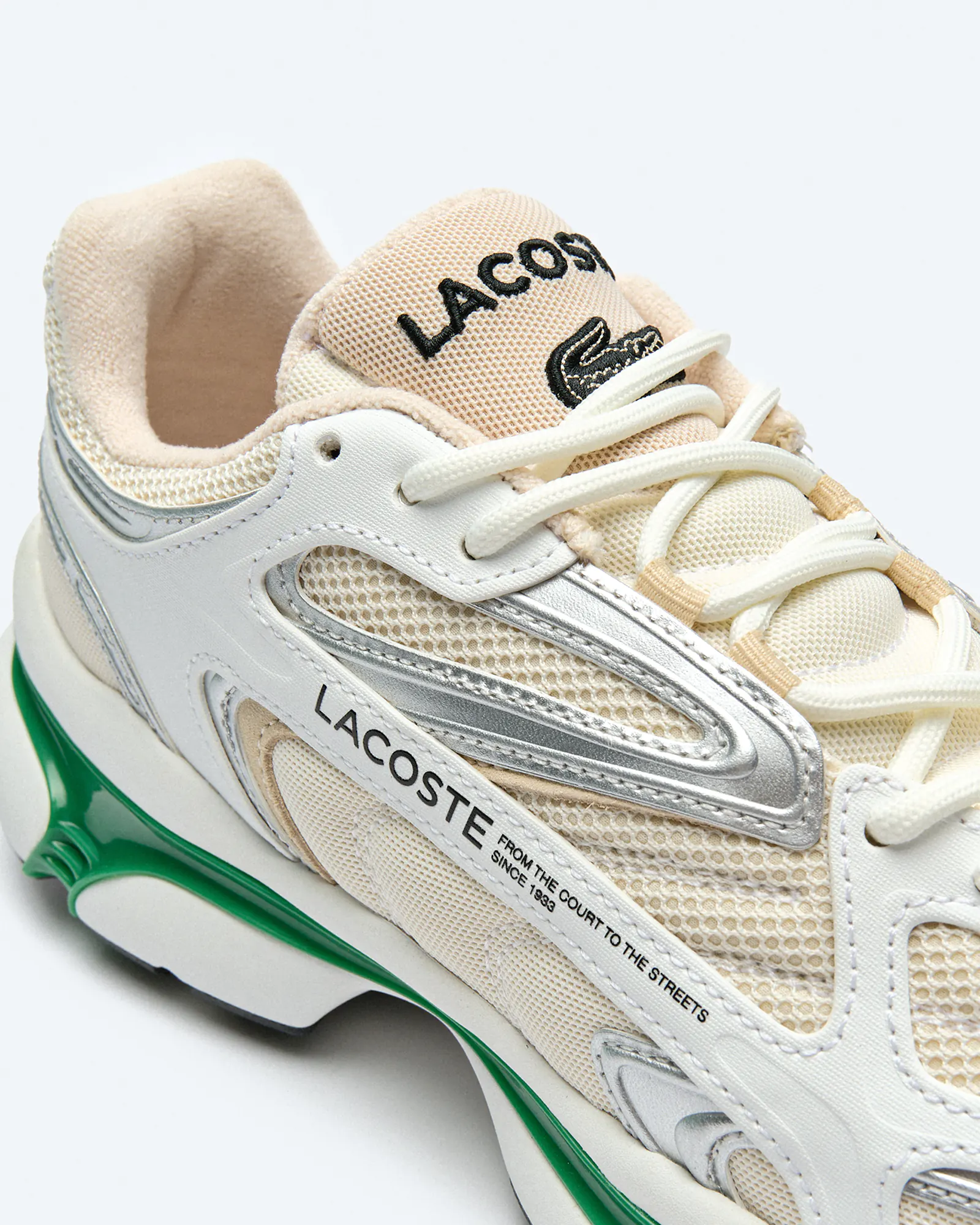 Lacoste L003 2K24 124 1 SMA Sneaker White/Green Lacoste L003 2K24 124 1 SMA Sneaker White/Green