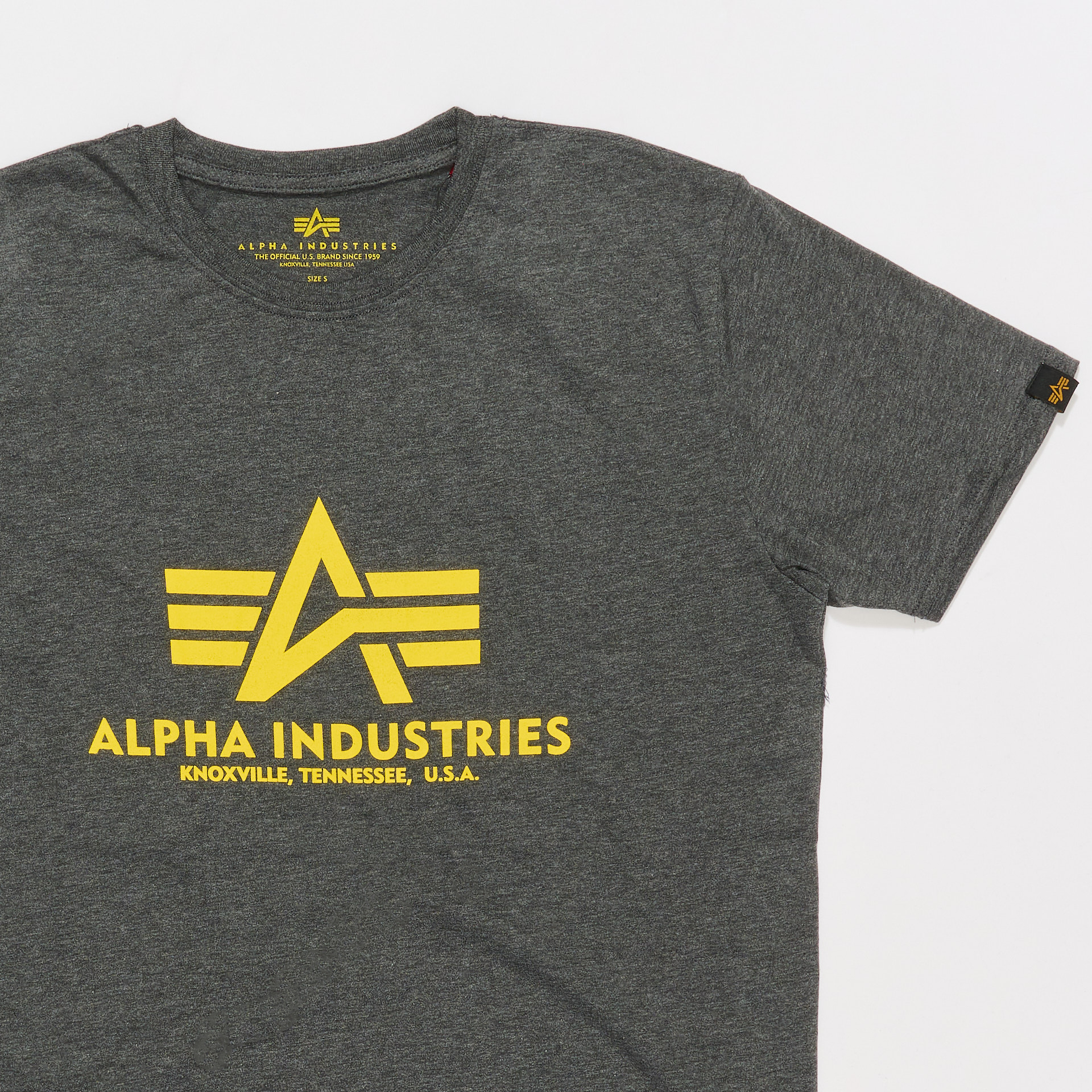 Alpha Industries Basic T-Shirt Charcoal Heather