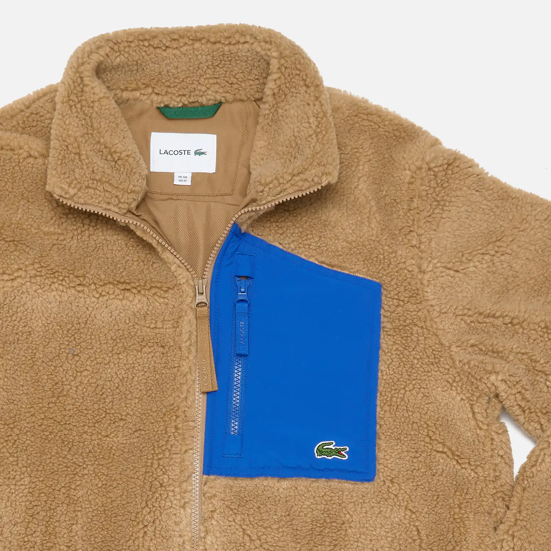 Lacoste online orange jacket