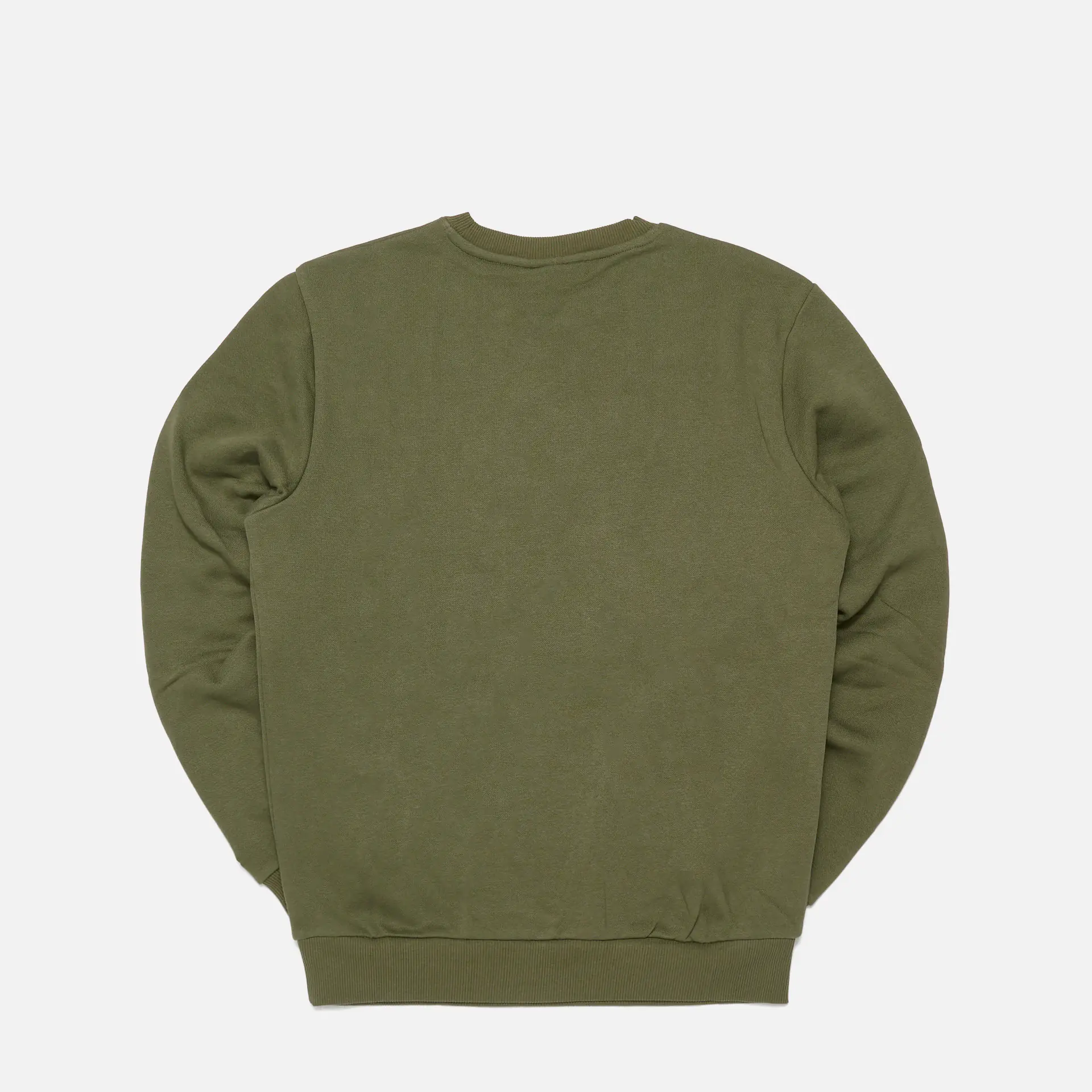 New Era MLB NY Yankees Team Logo Crewneck Pullover New Olive