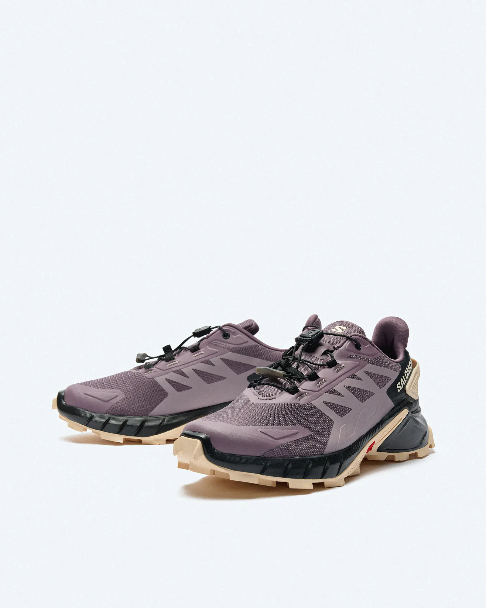 Salomon Supercross 4 Sneaker Moonscape/Black/Tender Peach Salomon Supercross 4 Sneaker Moonscape/Black/Tender Peach