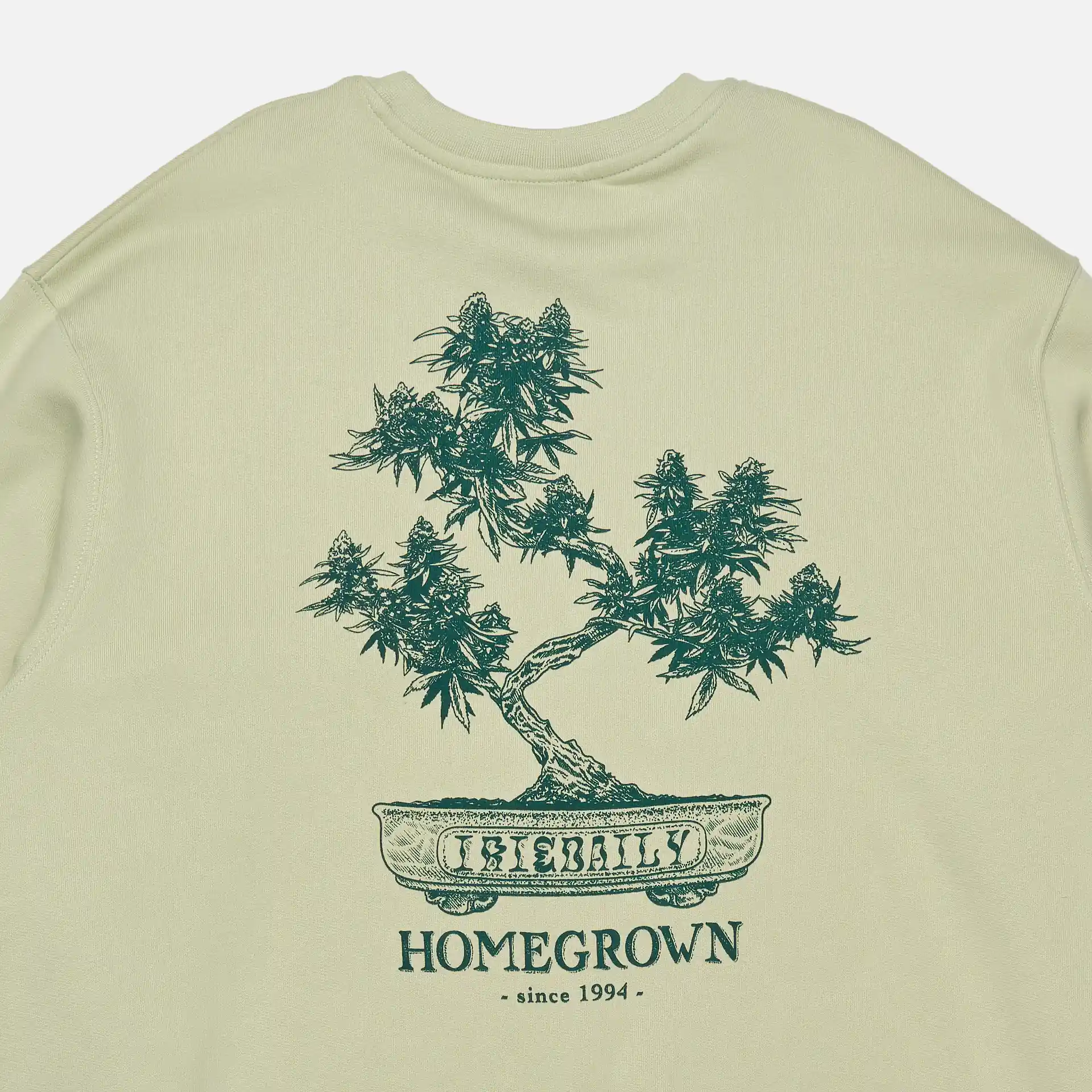 Iriedaily Bonsigh Crew Light Sage