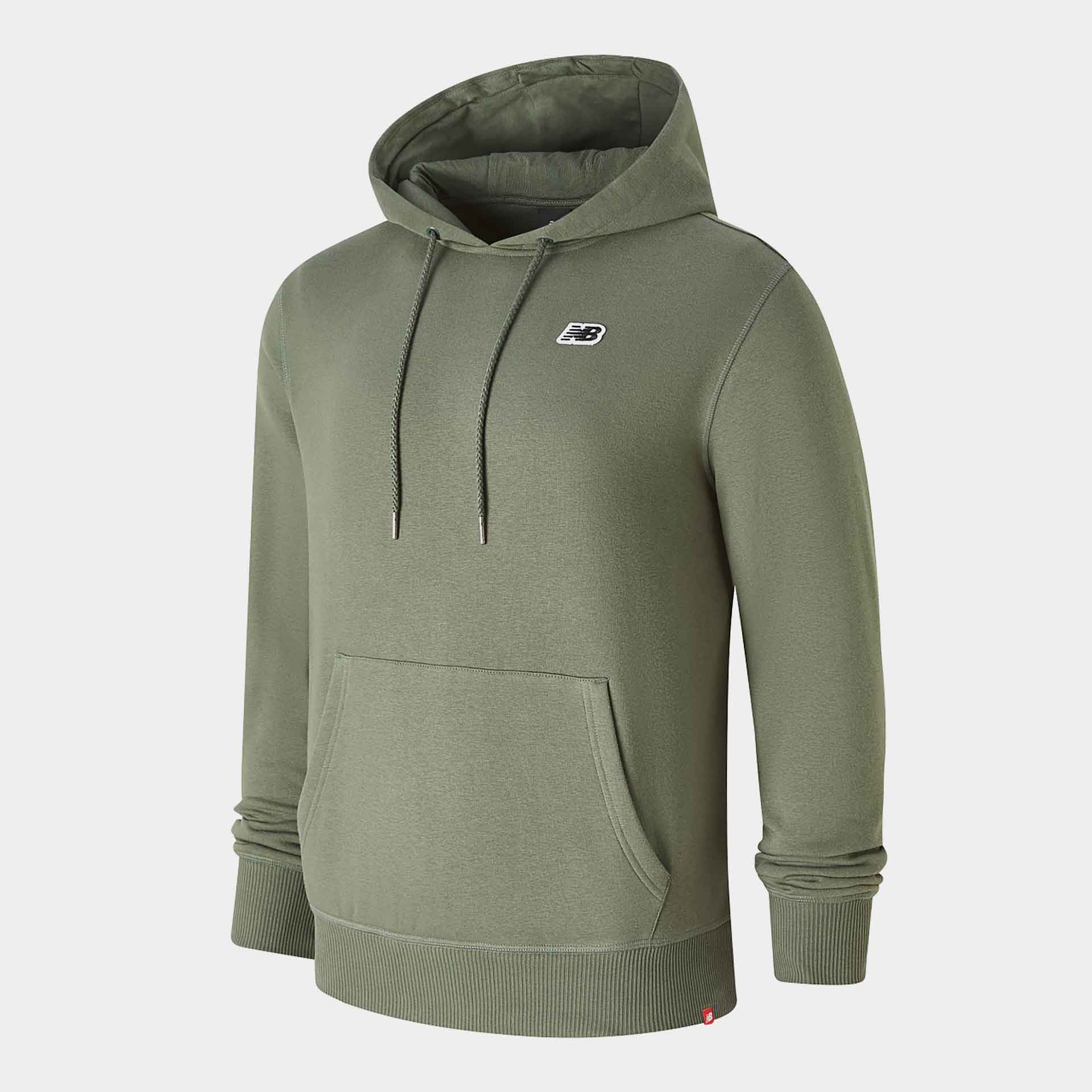 New Balance Small Logo Hoody Dark Olive