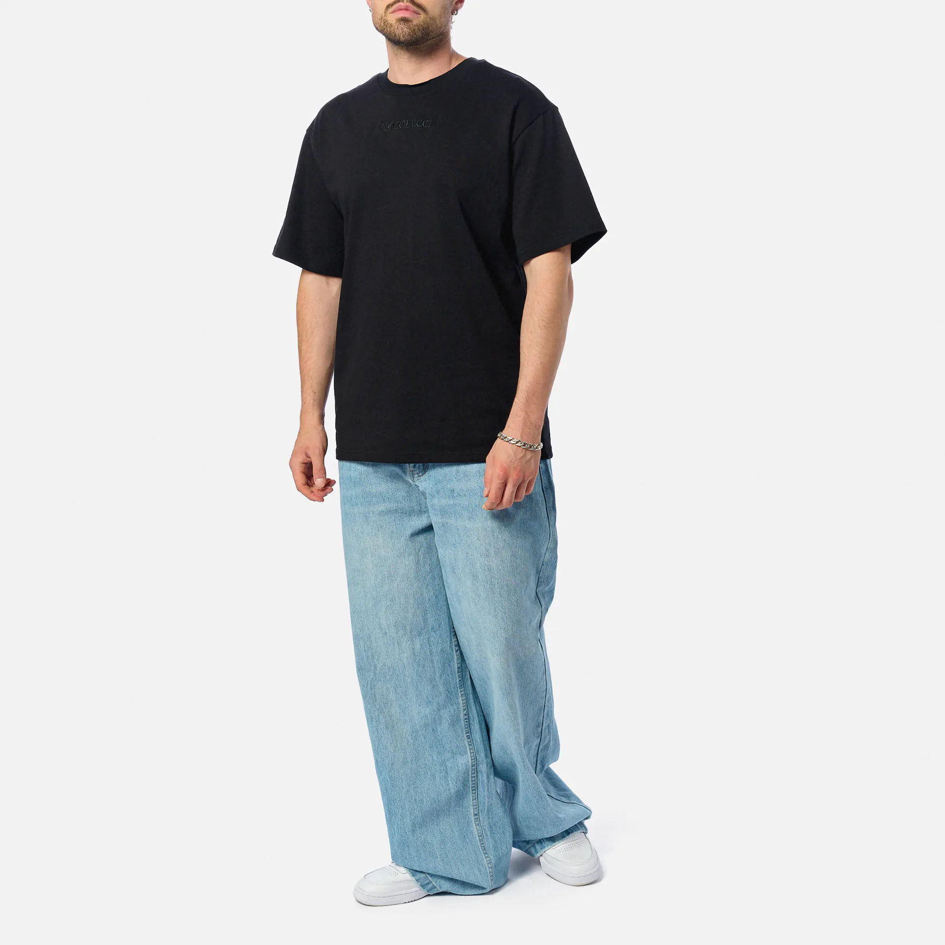 Colucci Logo T-Shirt Ikarus Black/Black