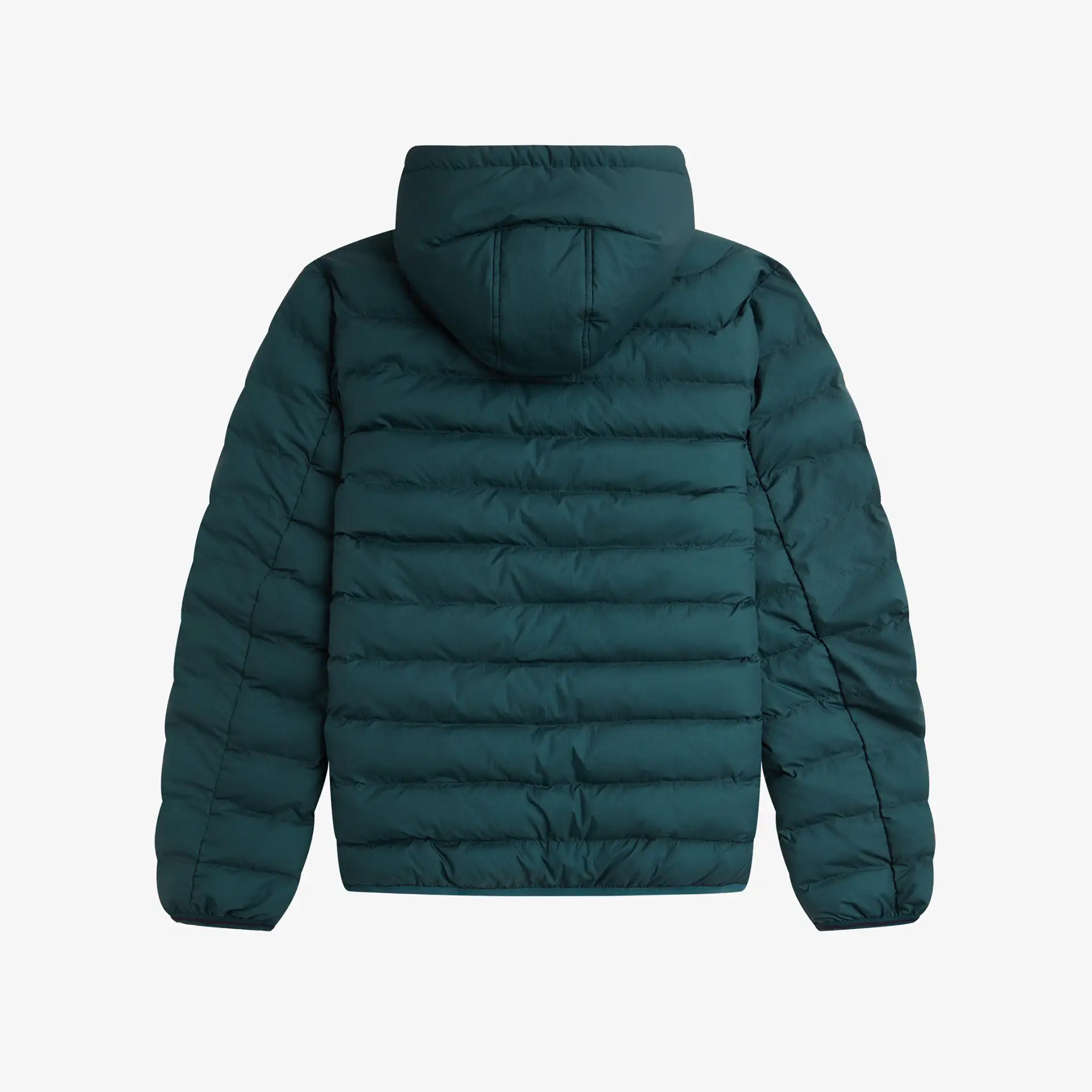 Fred Perry Hooded Insulated Jacket Petrol Blue