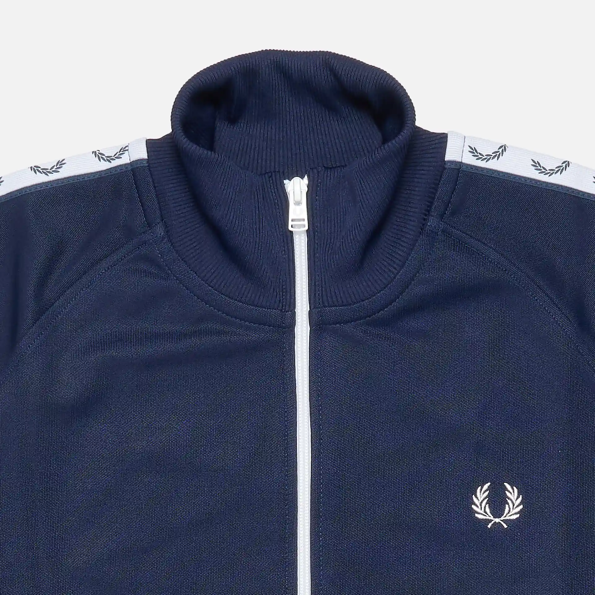 Fred Perry Taped Track Jacket Carbon Blue Fred Perry Taped Track Jacket Carbon Blue