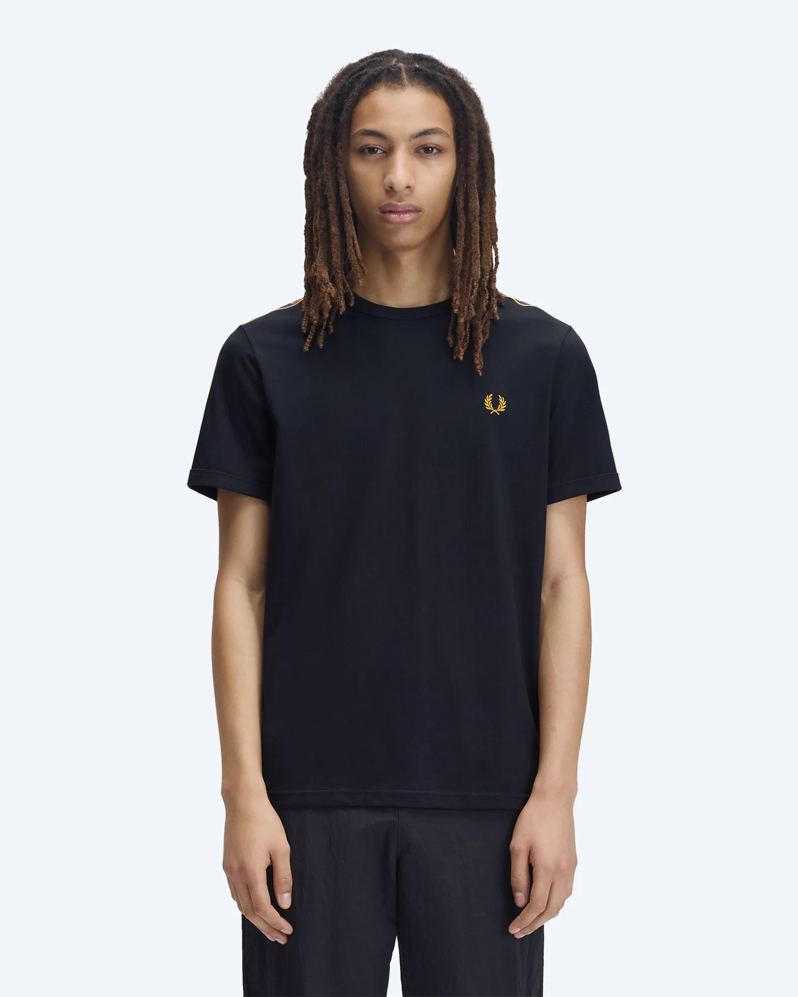 Contrast Tape Ringer T-Shirt Sport Navy