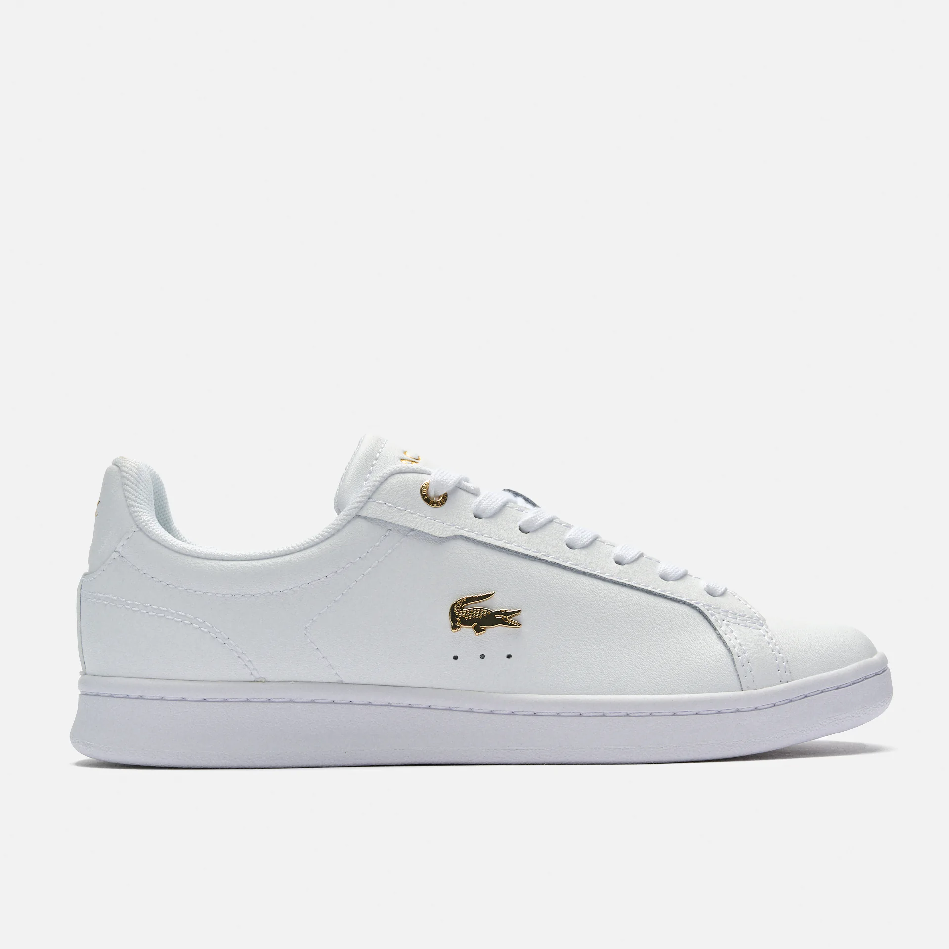 Lacoste Carnaby Pro Leather Sneaker White/Gold