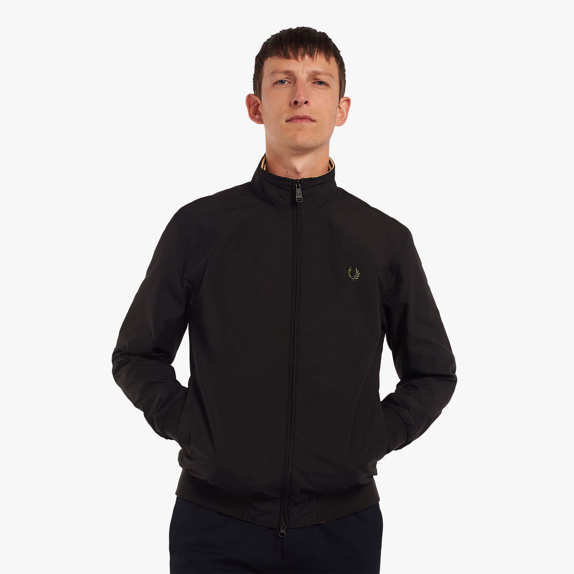 Fred Perry Brentham Jacket Black