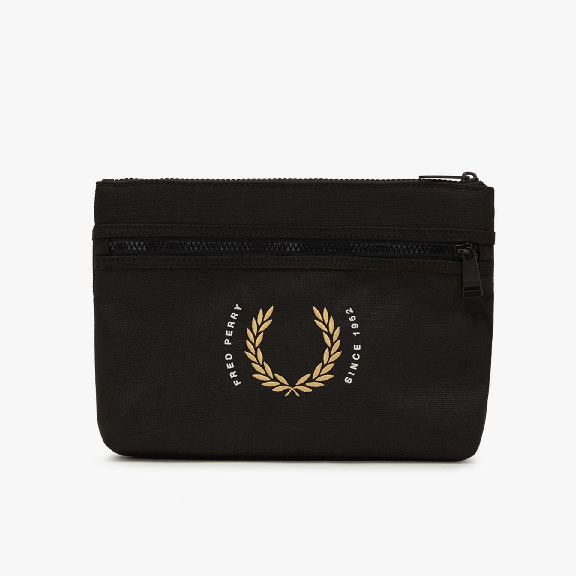 Fred Perry Laurel Wreath Sacoche Bag Black