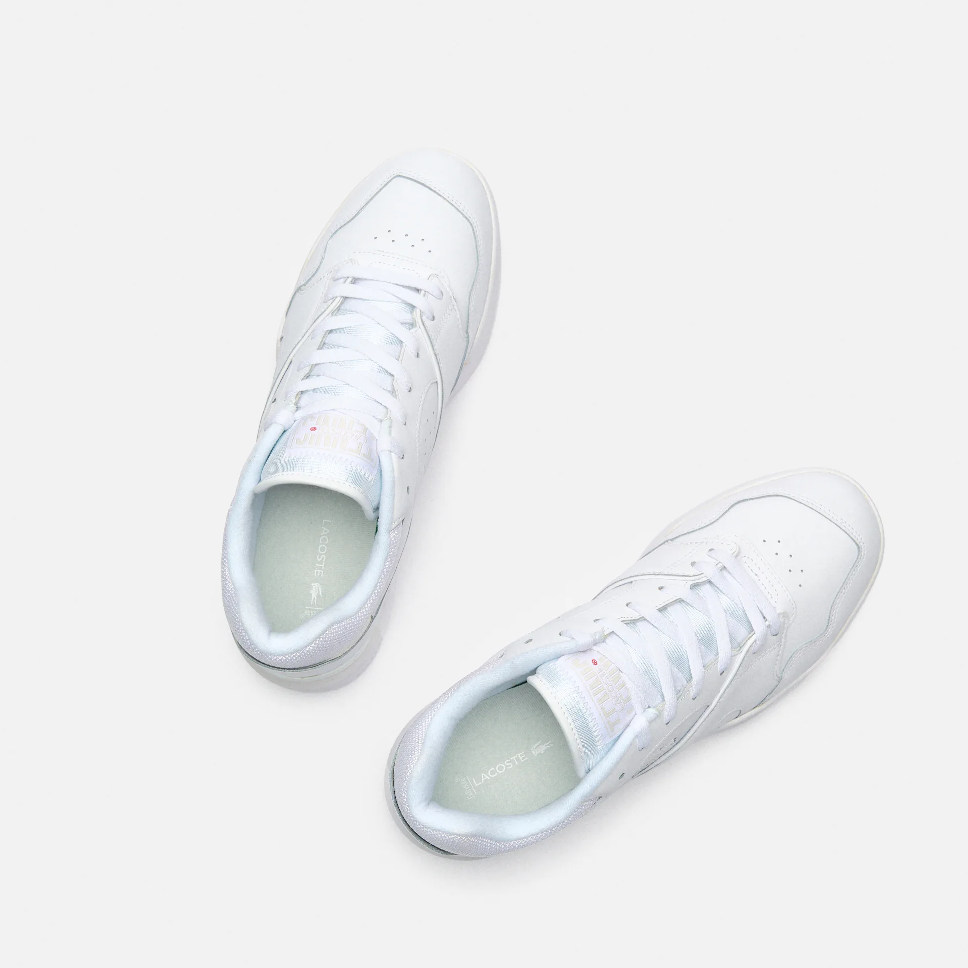 Lacoste Lineshot 223 4 SMA Sneaker White/White Lacoste Lineshot 223 4 SMA Sneaker White/White