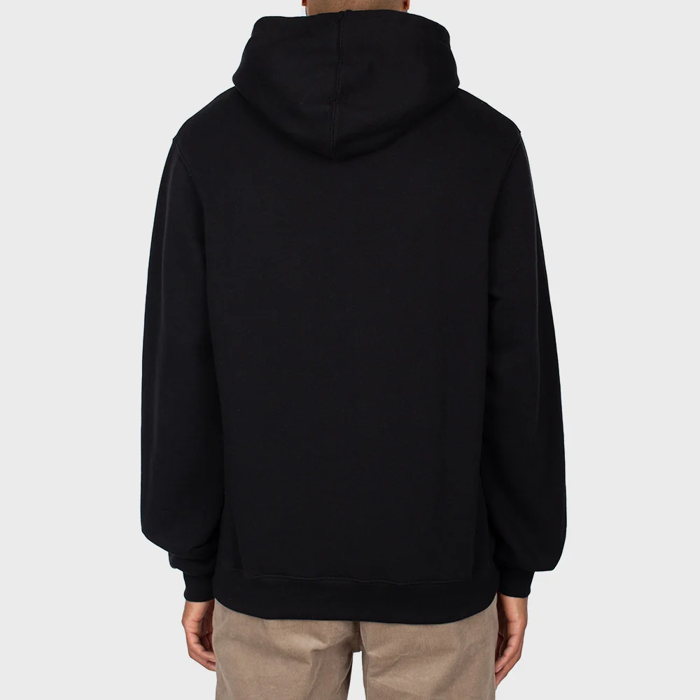 Iriedaily Cookieman Embroidered Hoodie Black
