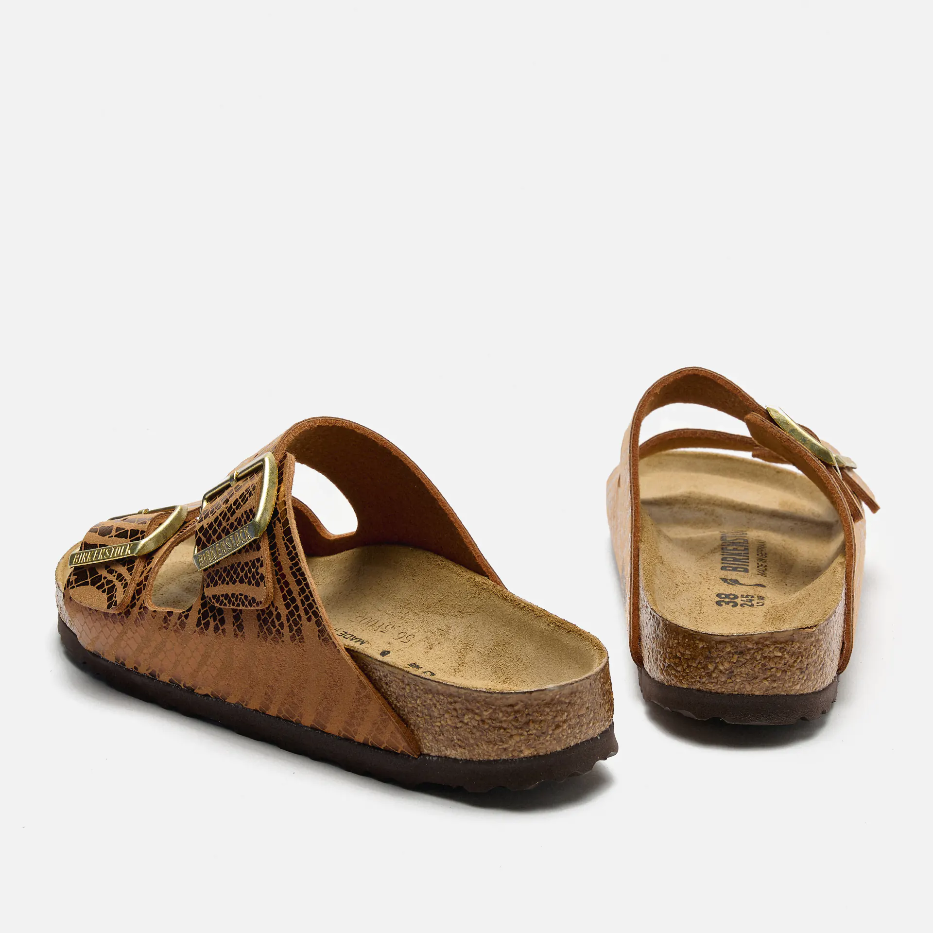 Birkenstock Arizona BS Synthetik (Narrow Fit) Sandals SYN Zebra Pecan
