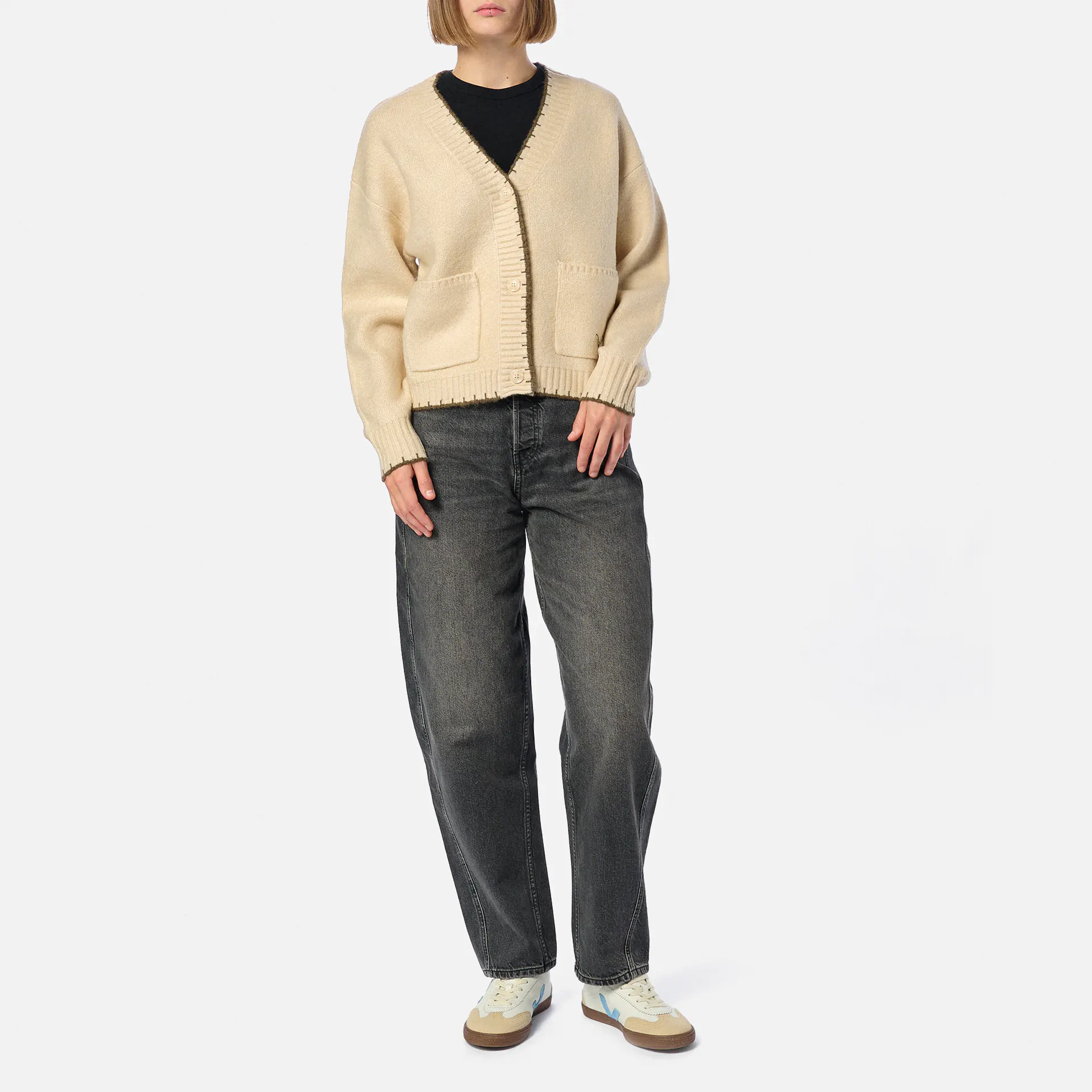 Kleinigkeit Jaknit Biedermann Cardigan Beige
