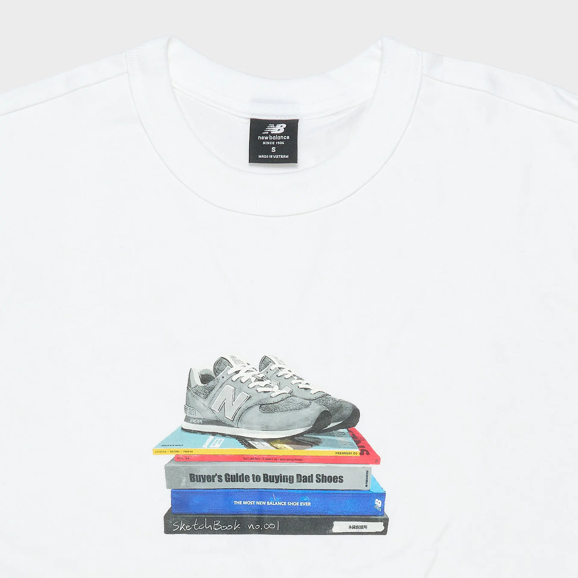 New Balance Athletics Wesley Shan T-Shirt White