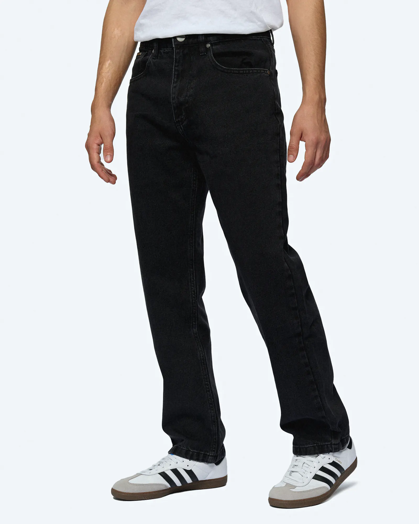 PEGADOR Baltra Baggy Jeans Washed Black PEGADOR Baltra Baggy Jeans Washed Black