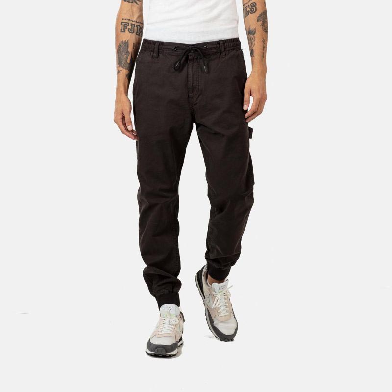 Reell Jeans Reflex Rib Worker LC Pant Black Reell Jeans Reflex Rib Worker LC Pant Black
