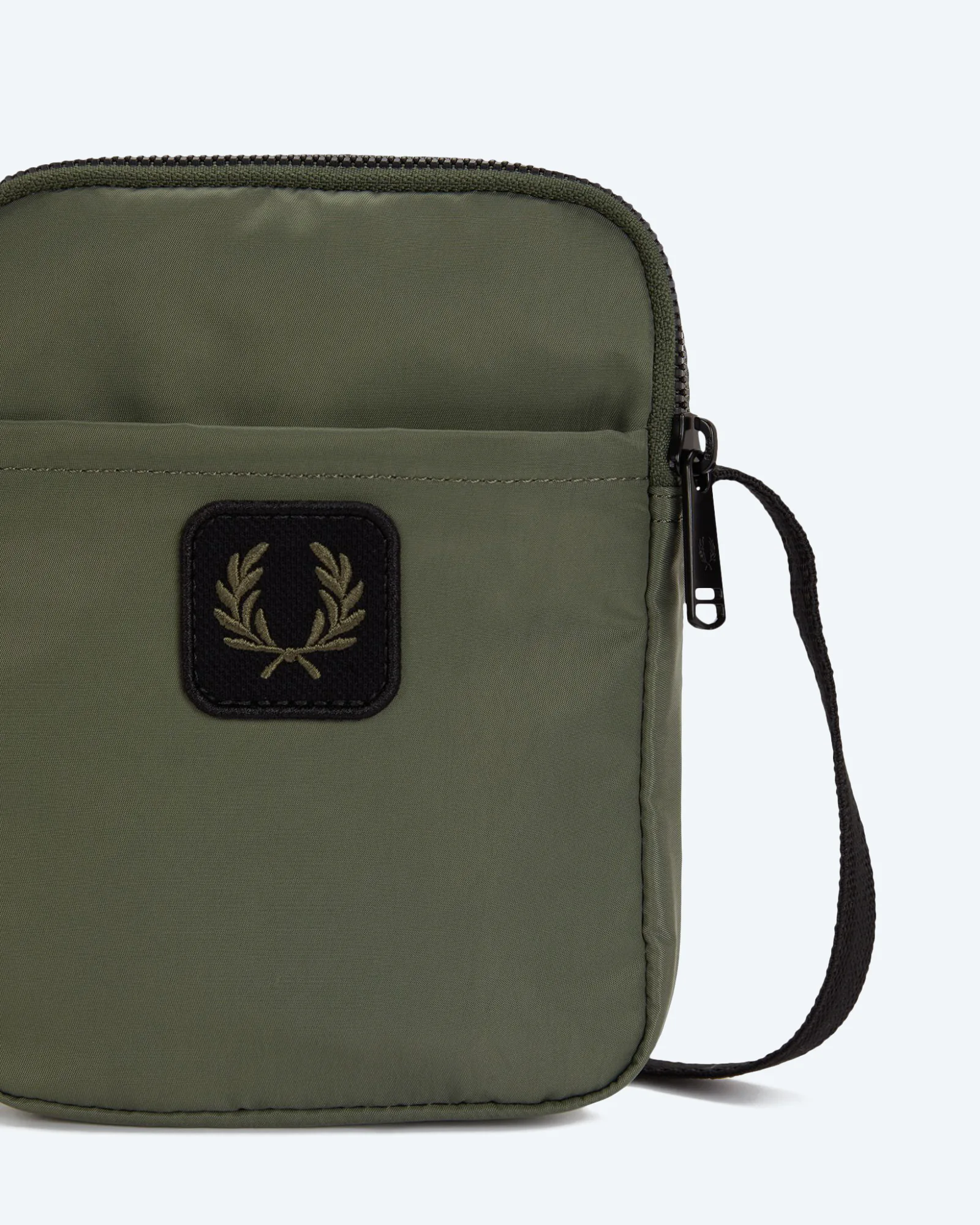 Crinkle Nylon Small Side Bag Laurel Wreath Green