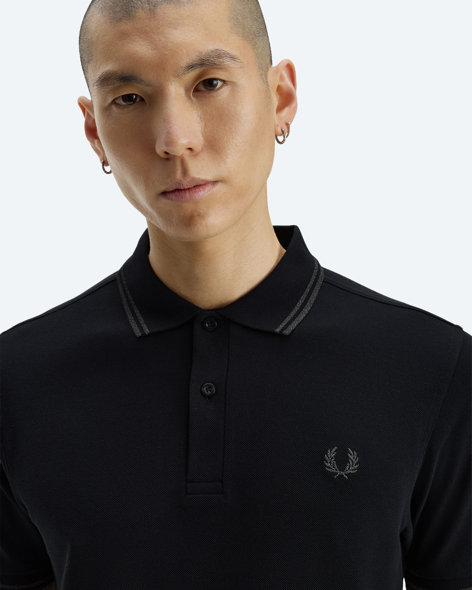 Twin Tipped Polo Shirt Black/Reflective Black/Reflective Black
