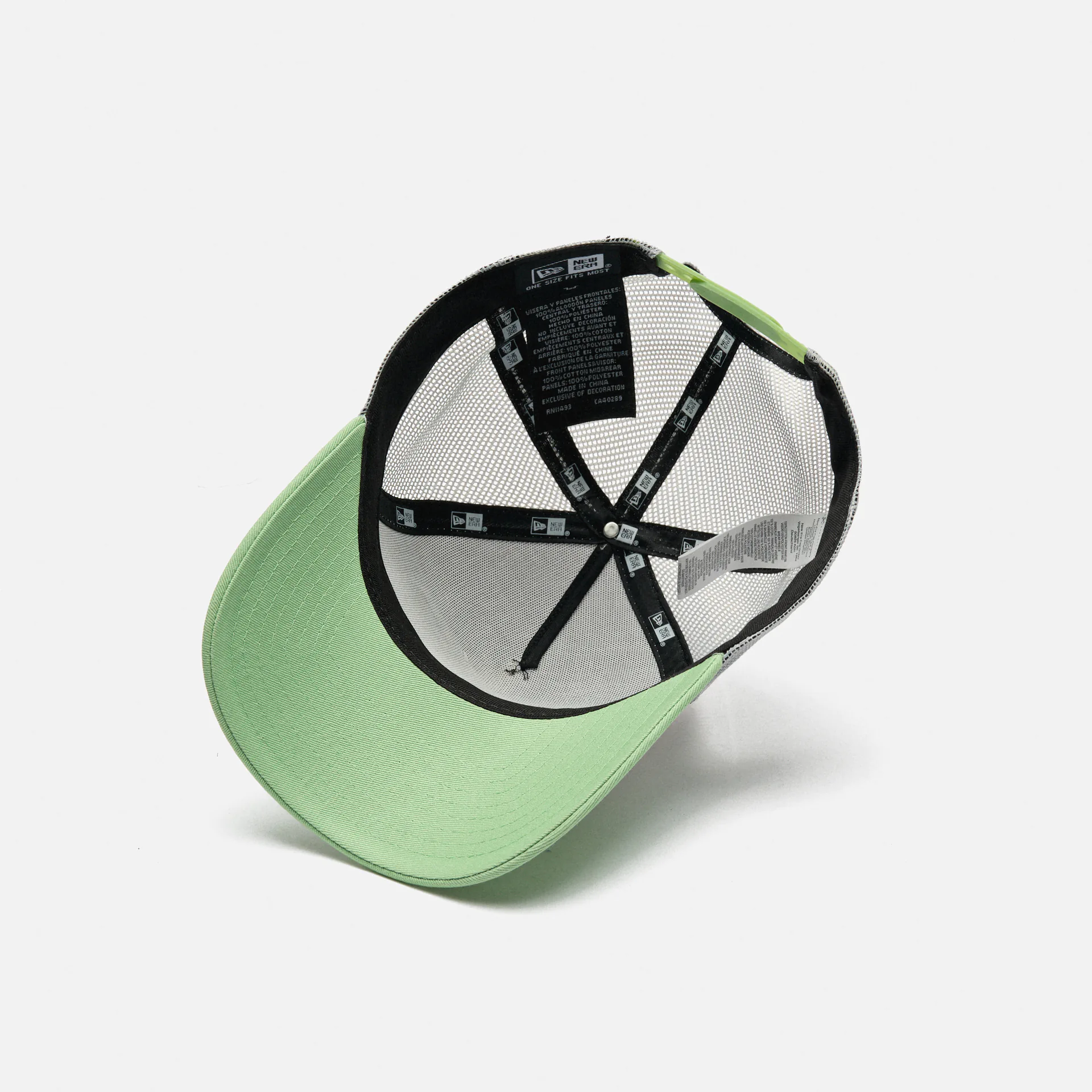 New Era Summer Ibiza Trucker Snapback Cap Green/White