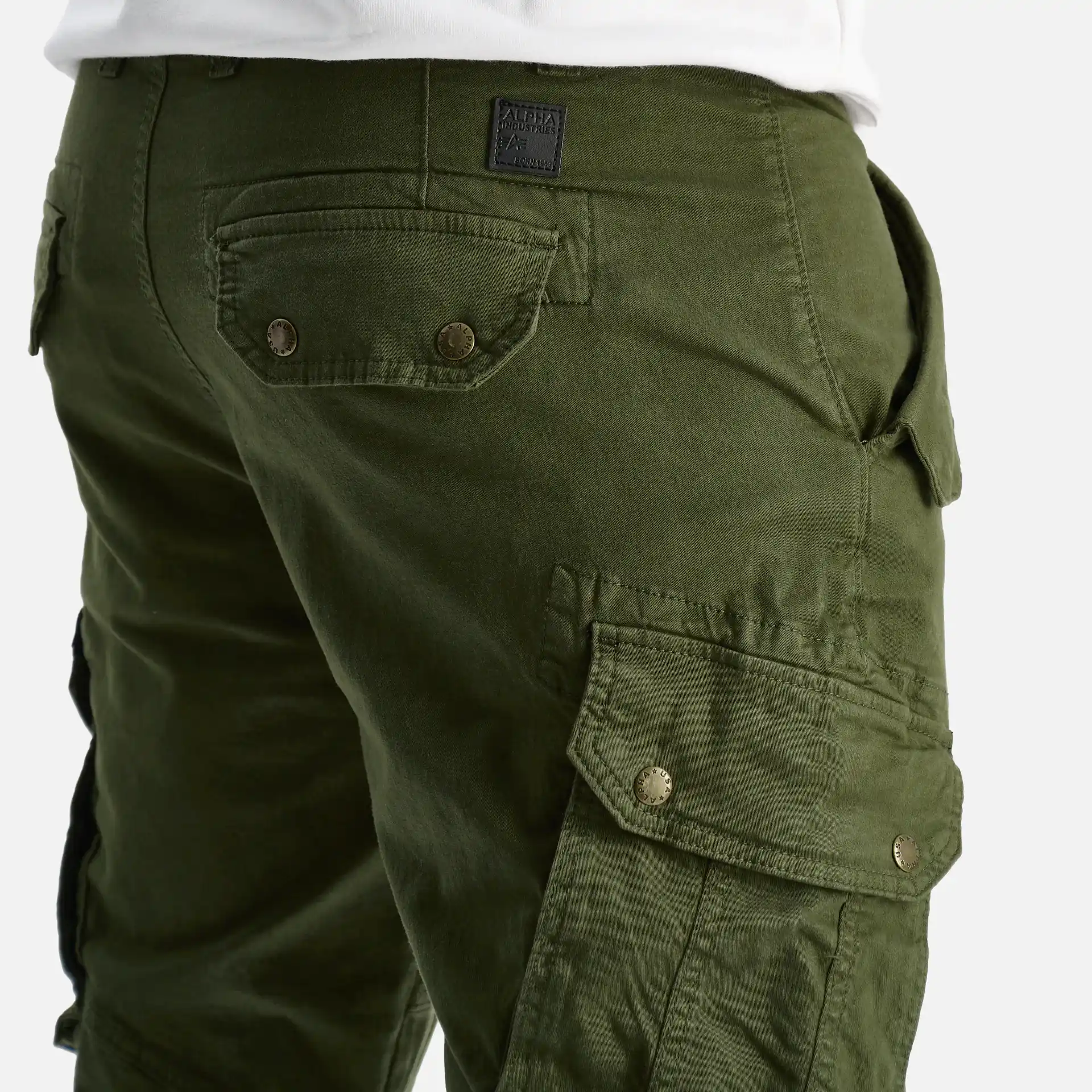 Alpha Industries Combat Cargo Pants LW Dark Olive