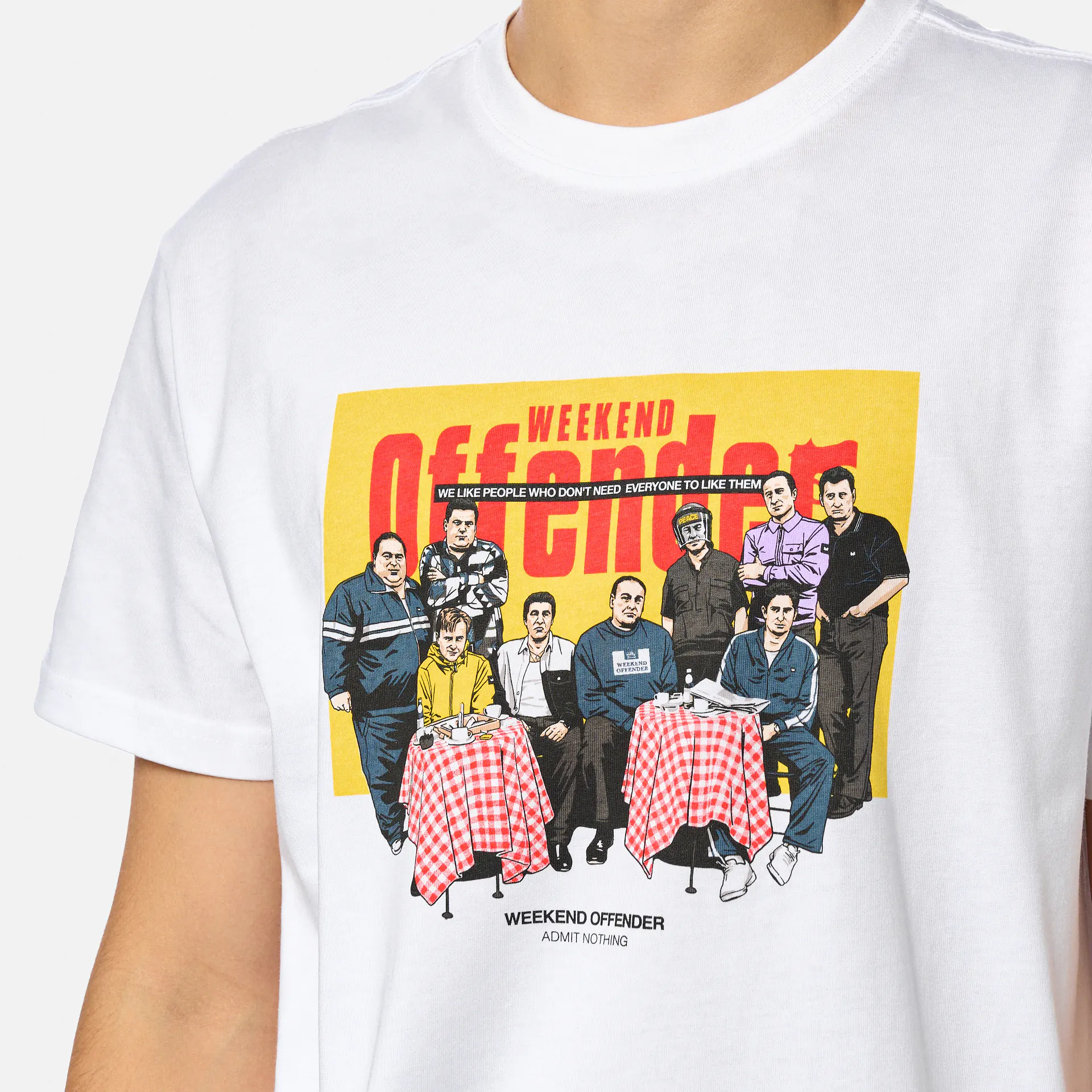 Weekend Offender Satriales T-Shirt White