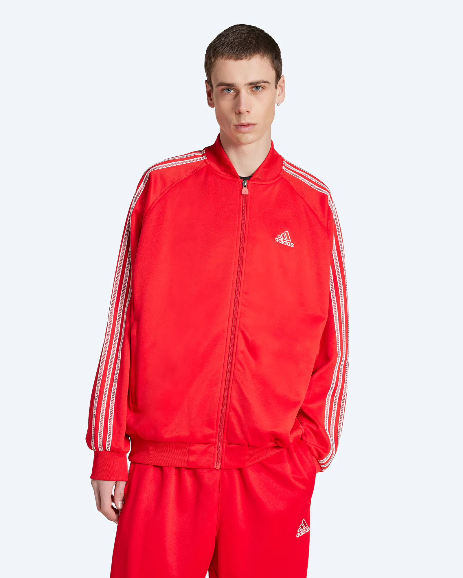 adidas Track Jacket Better Scarlet