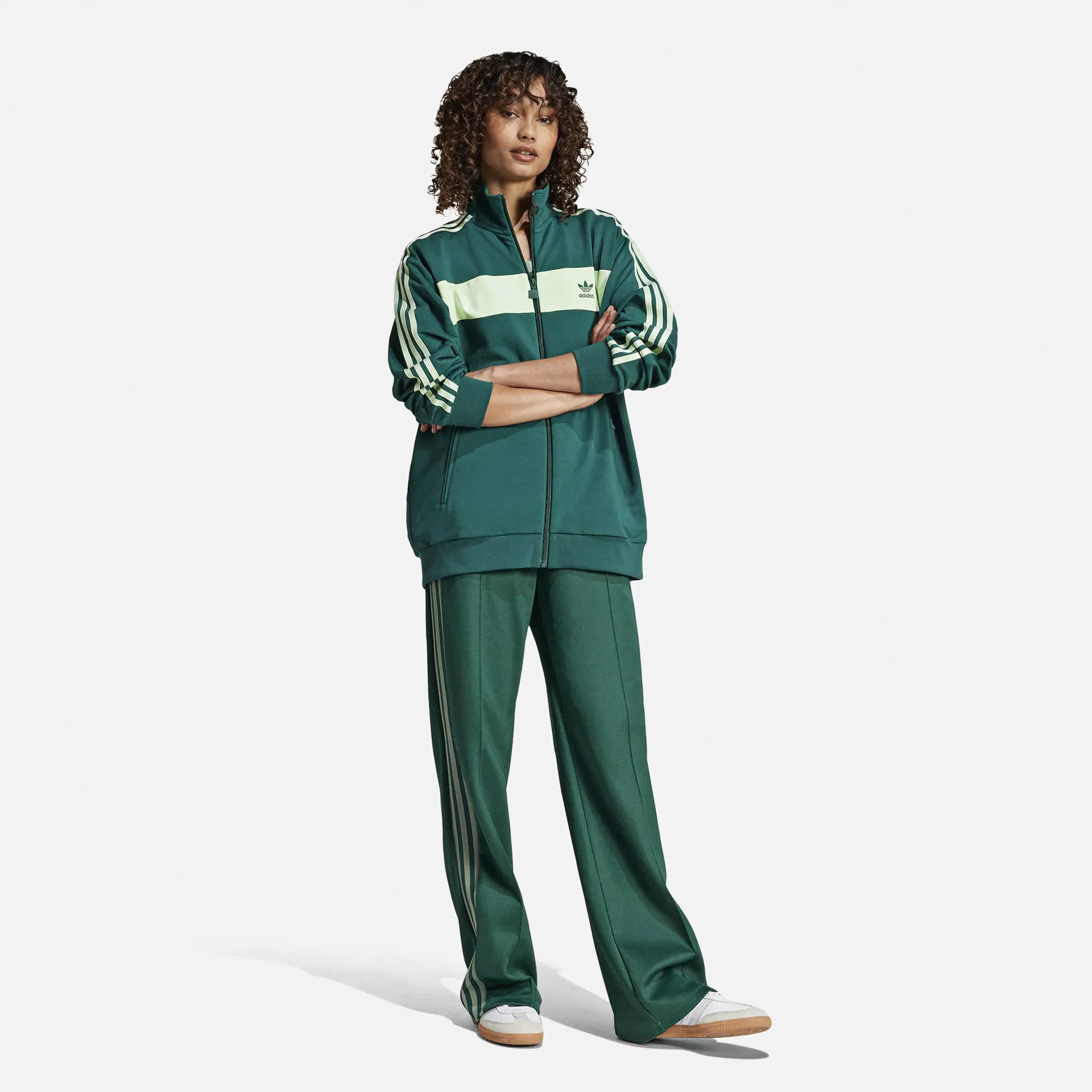 adidas Originals Blocked Trackjacket Core Green