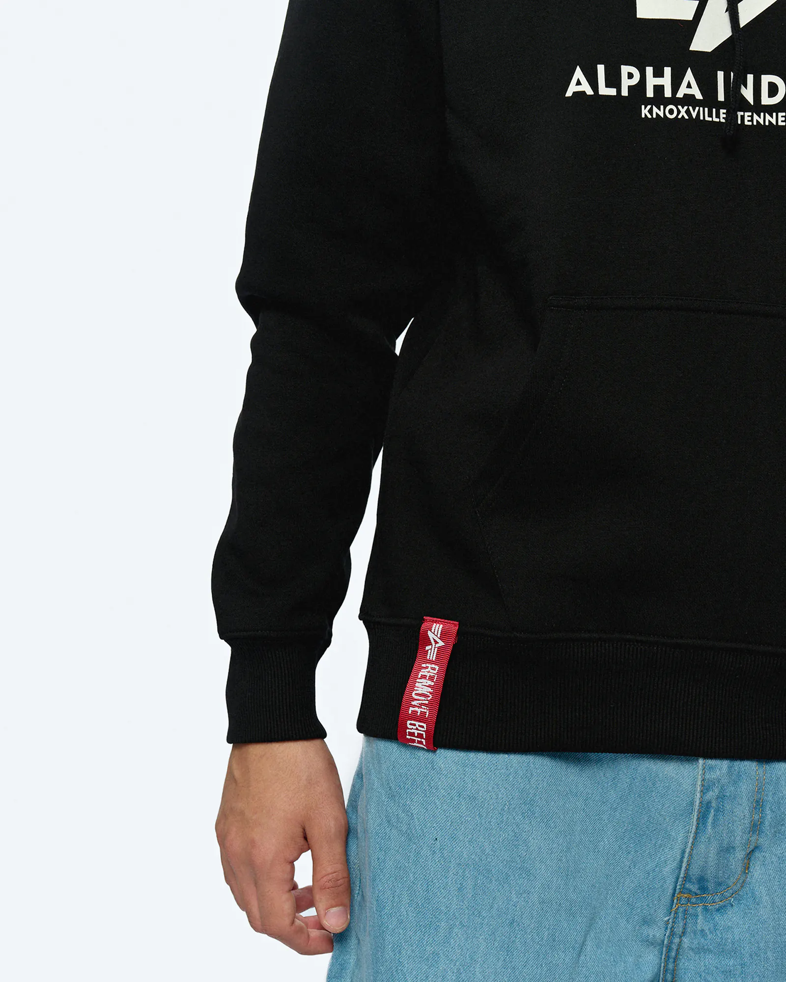 Alpha Industries Basic Hoody Black Alpha Industries Basic Hoody Black