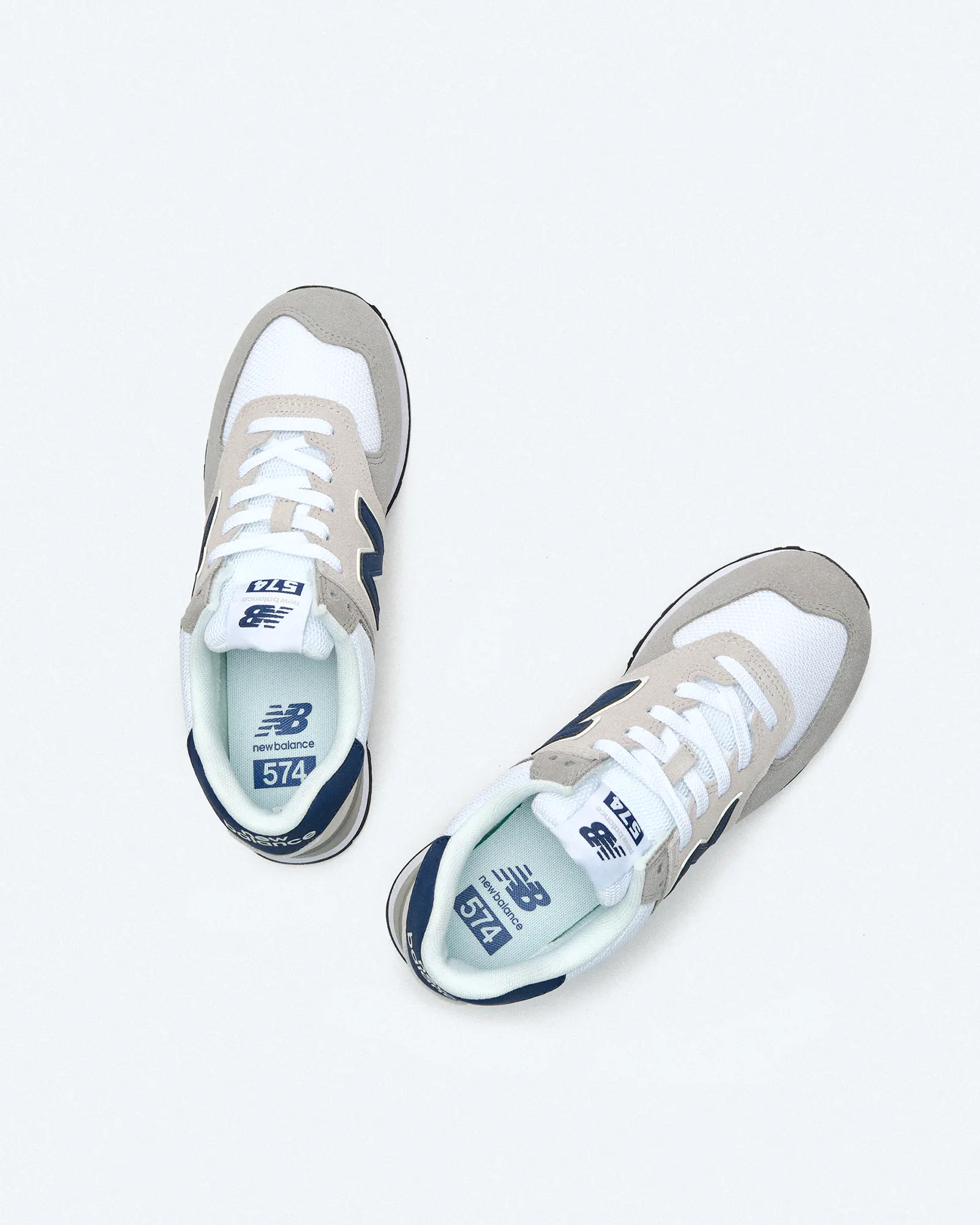 New Balance ML574EAG Sneaker Rain Cloud/White New Balance ML574EAG Sneaker Rain Cloud/White