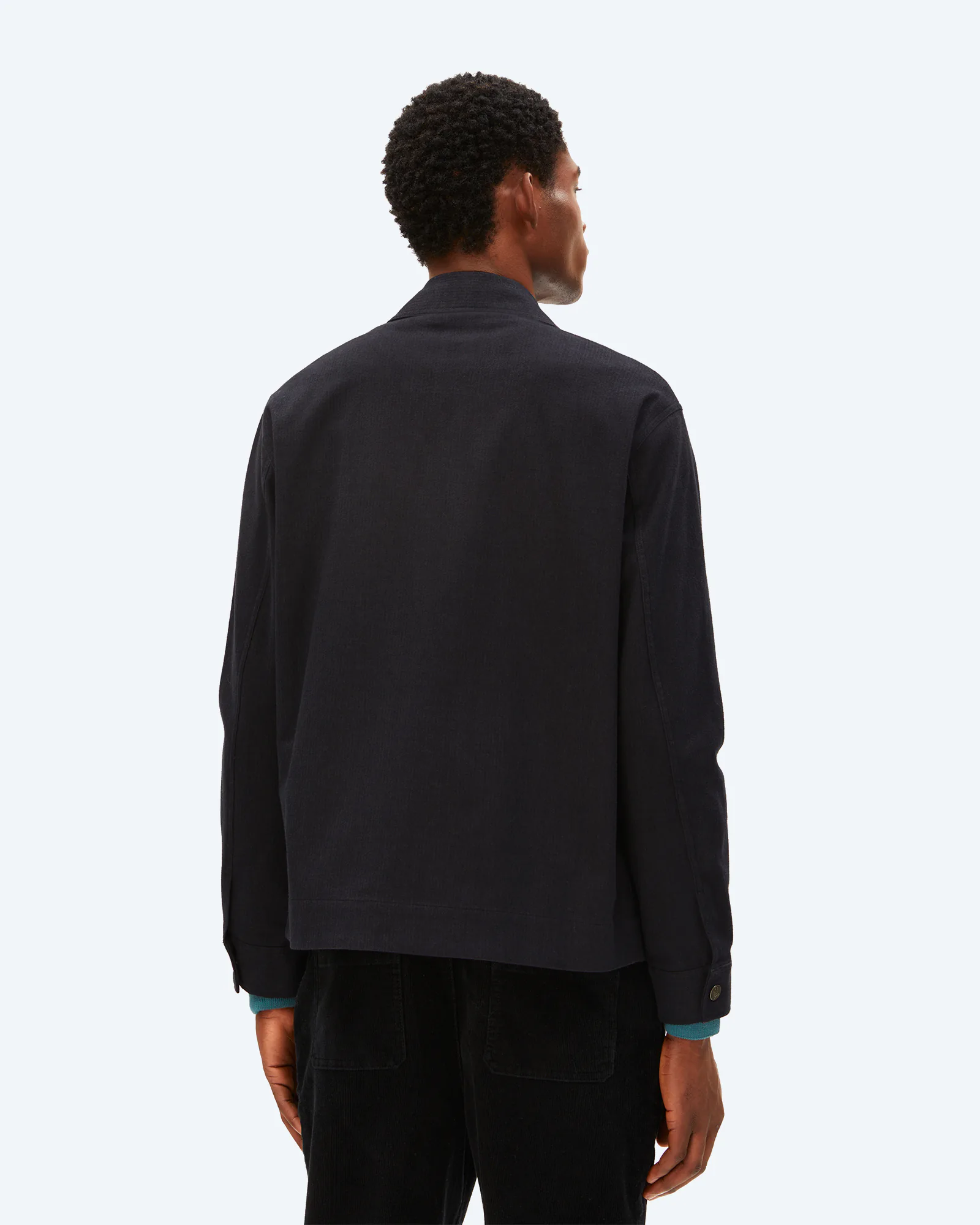Structure Zip Jacket Black
