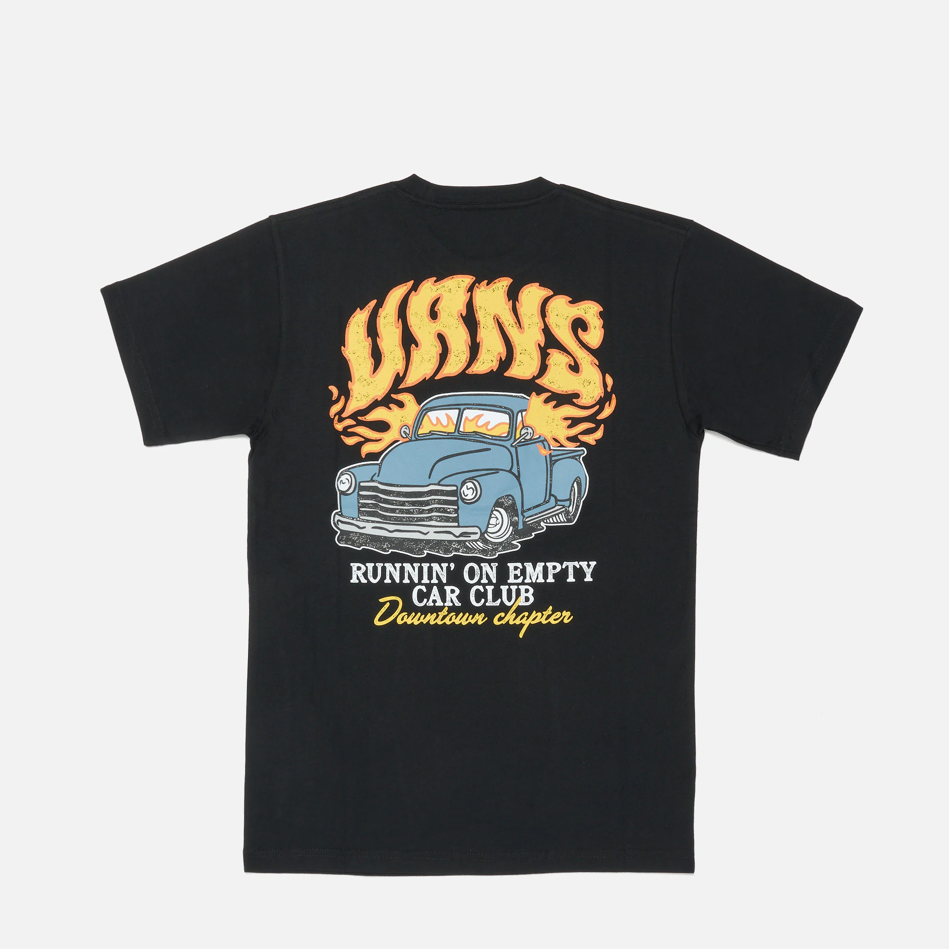 Vans Running On Empty T-Shirt Black