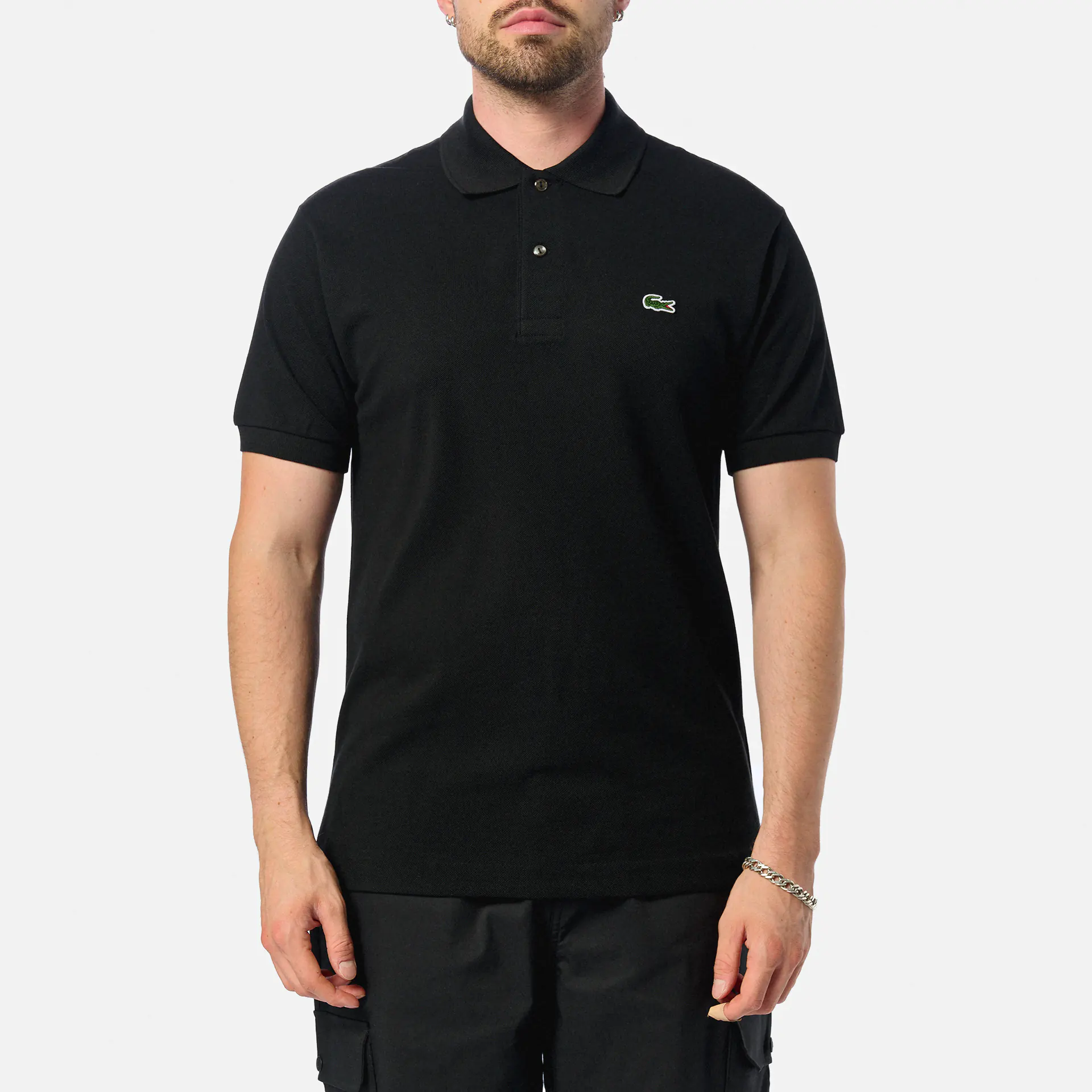 Lacoste Classic Fit Piqué Poloshirt Black