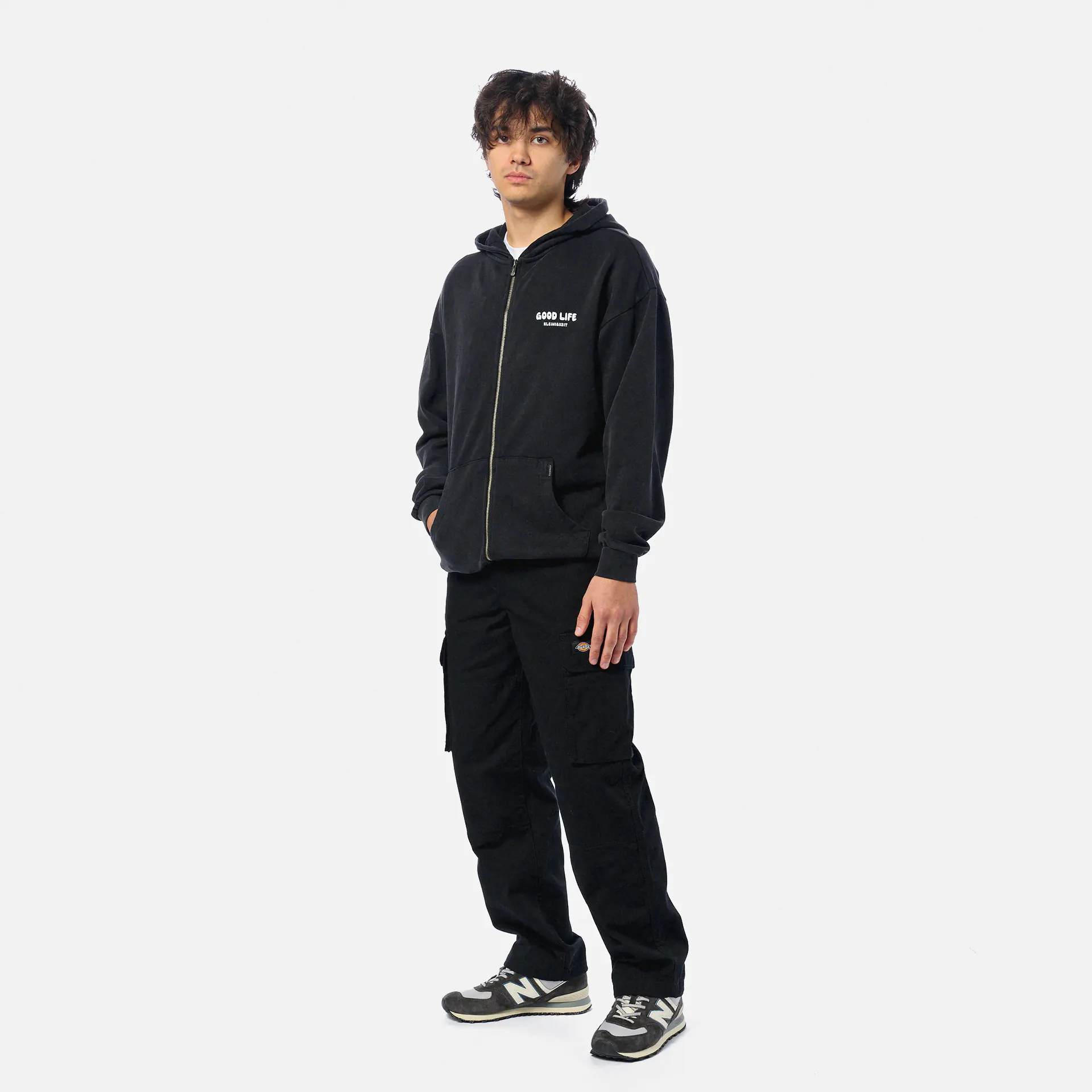 Kleinigkeit Life On The Beach Zipper Black Dyed