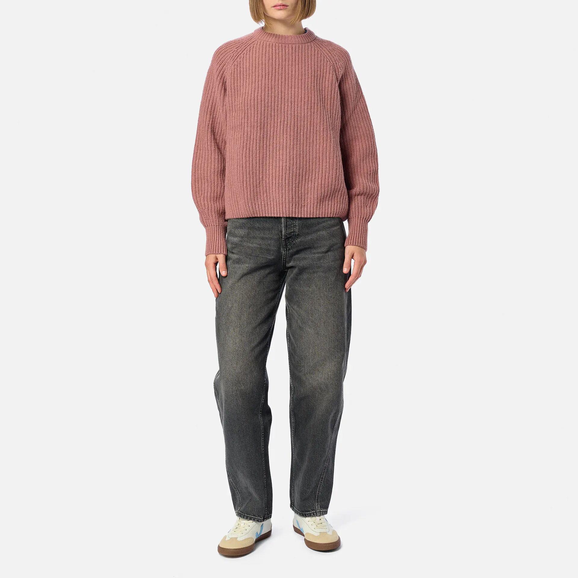 ARMEDANGELS KAAGI Knit Sweatshirt Light Berry