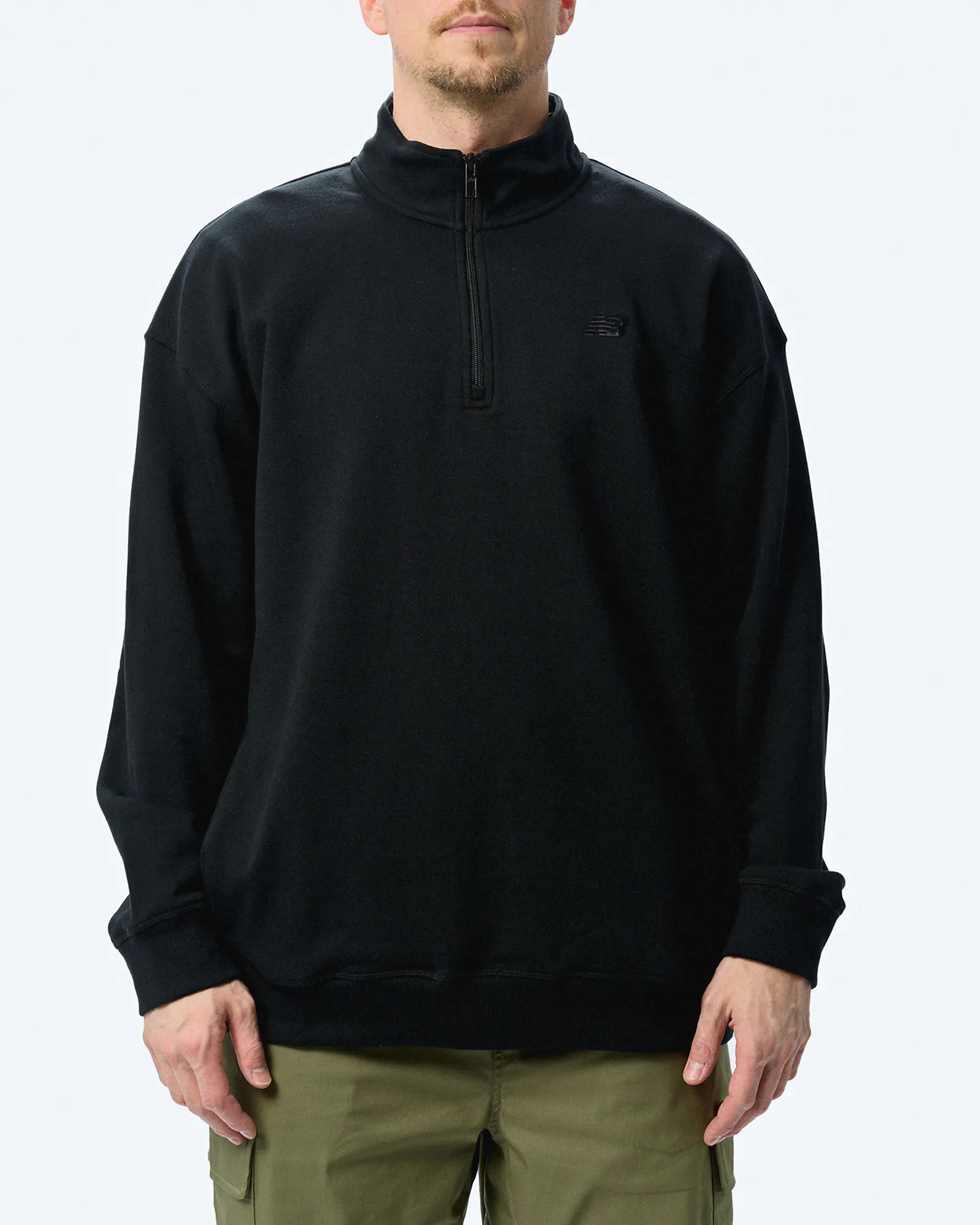 New Balance Athletics Polar Fleece 1/4 Zip Black New Balance Athletics Polar Fleece 1/4 Zip Black