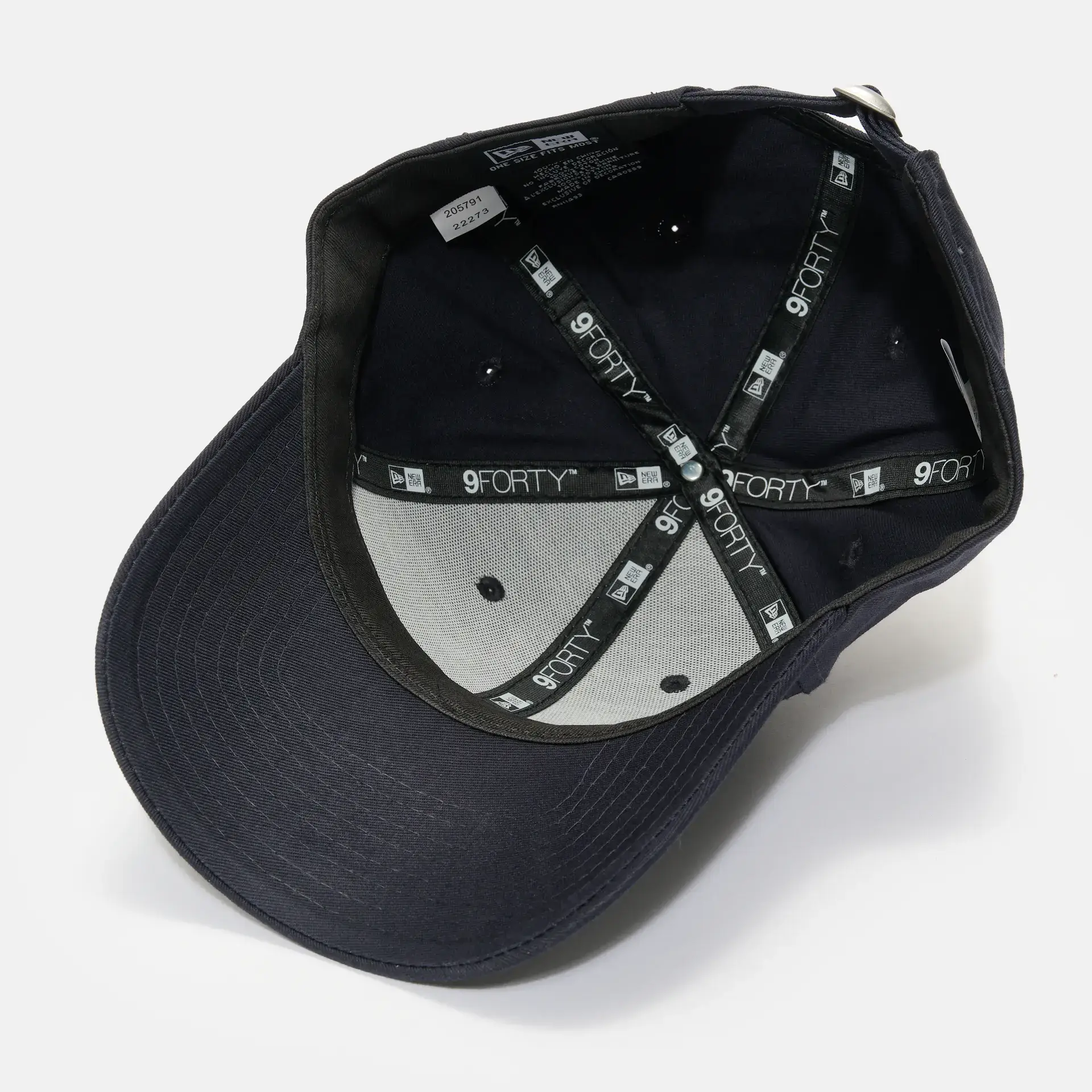 New Era Basic 9Forty Strapback Cap Navy/White