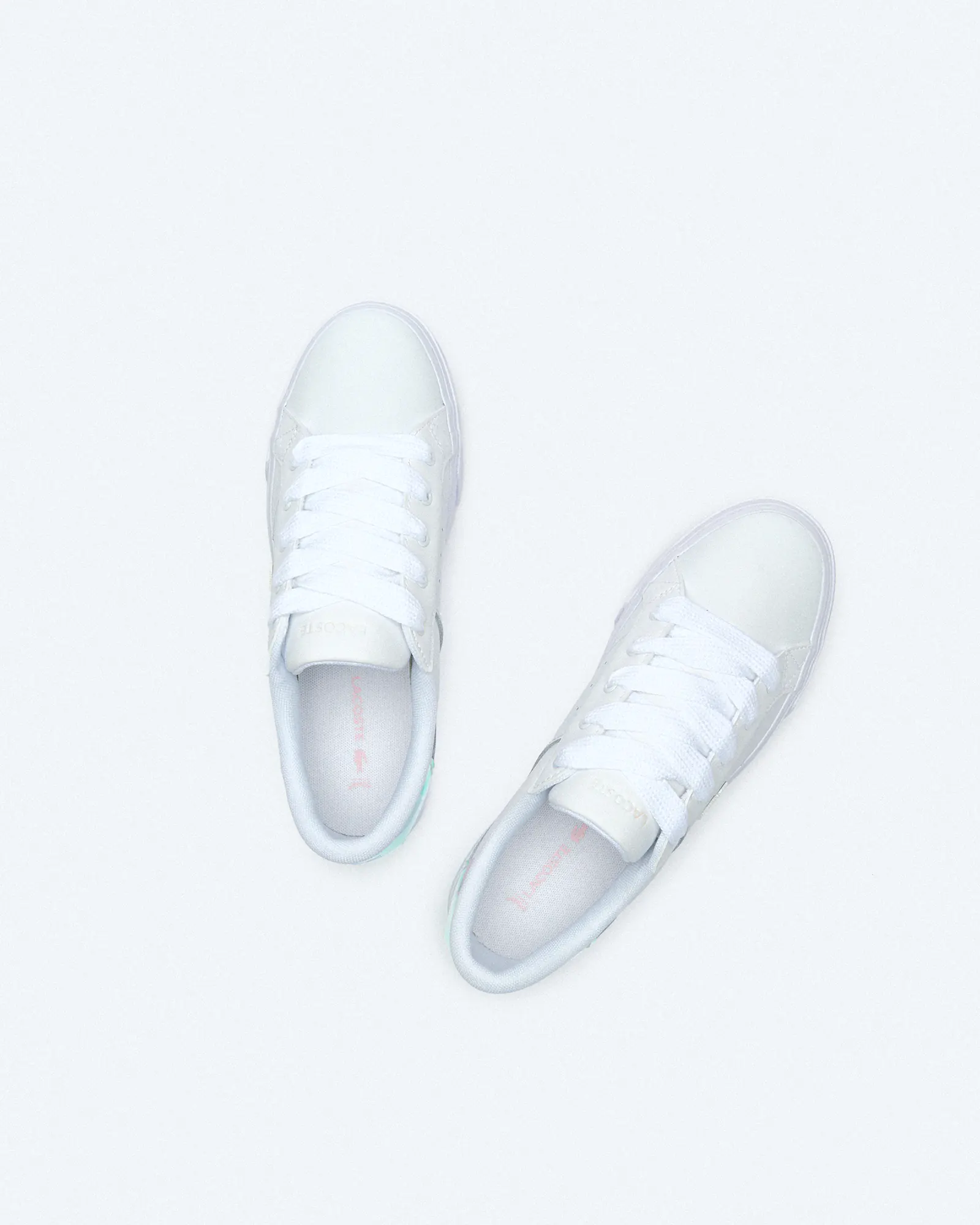 Lacoste Ziane Platform Leather Sneakers White/Light Pink Lacoste Ziane Platform Leather Sneakers White/Light Pink