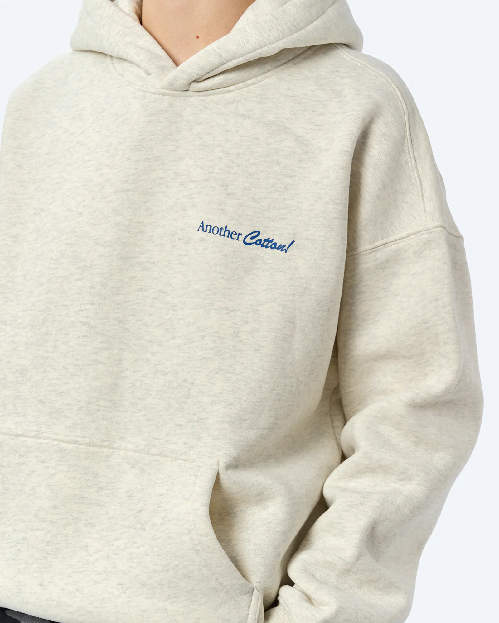Another Cotton Breakfast Club Oversized Hoodie Grey Another Cotton Breakfast Club Oversized Hoodie Grey